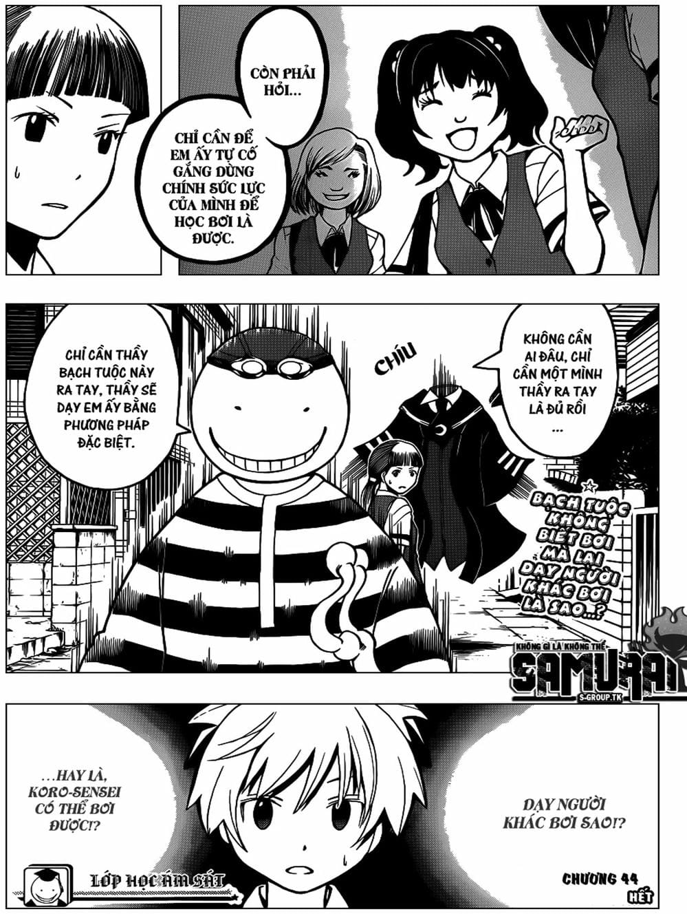 Truyện Tranh Lớp Học Ám Sát - Ansatsu Kyoushitsu trang 5