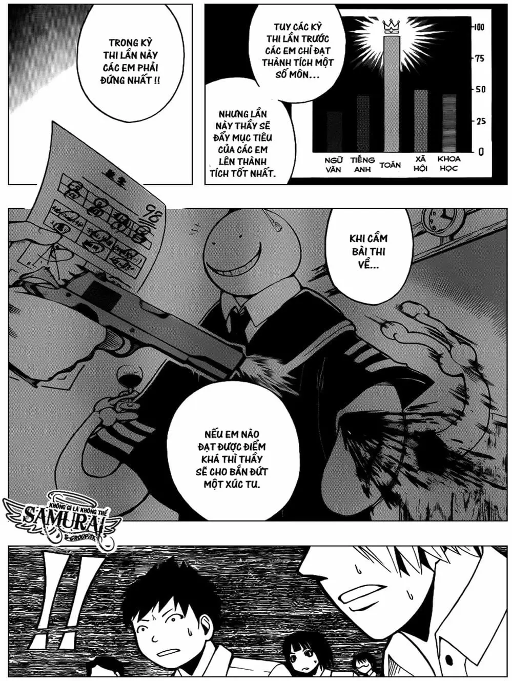 Truyện Tranh Lớp Học Ám Sát - Ansatsu Kyoushitsu trang 5