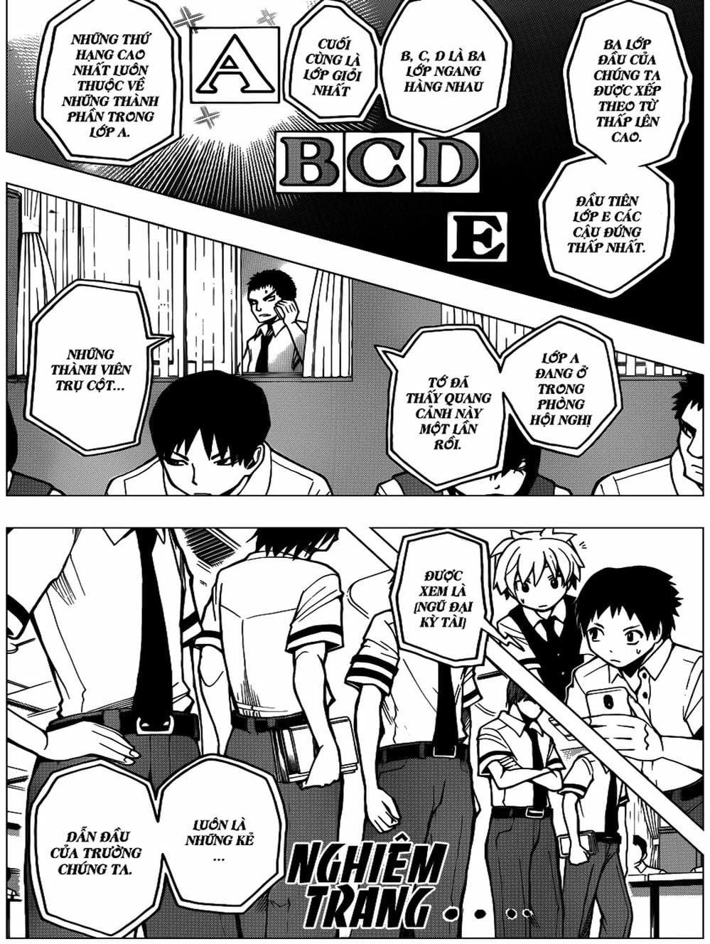 Truyện Tranh Lớp Học Ám Sát - Ansatsu Kyoushitsu trang 5