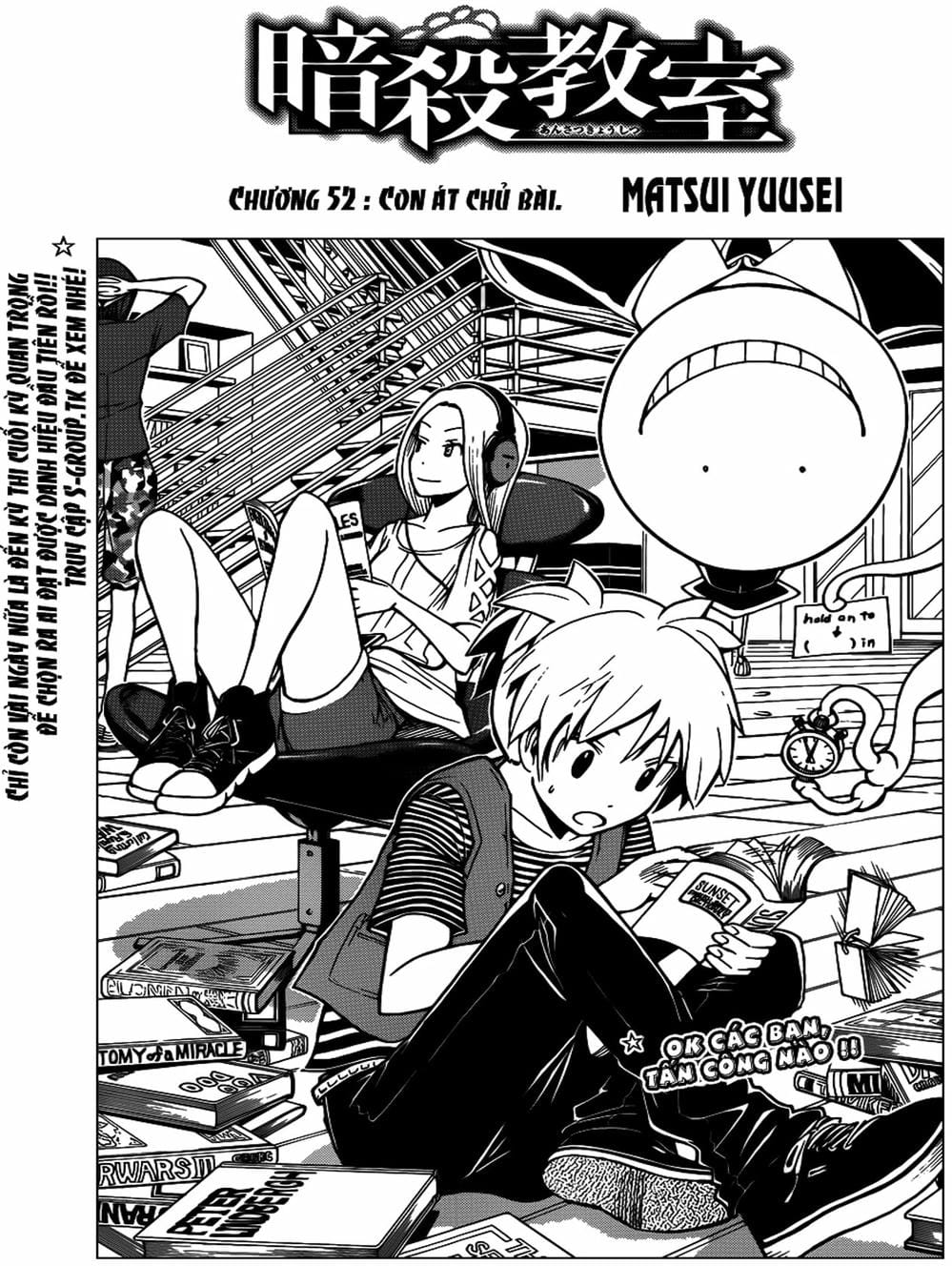 Truyện Tranh Lớp Học Ám Sát - Ansatsu Kyoushitsu trang 5