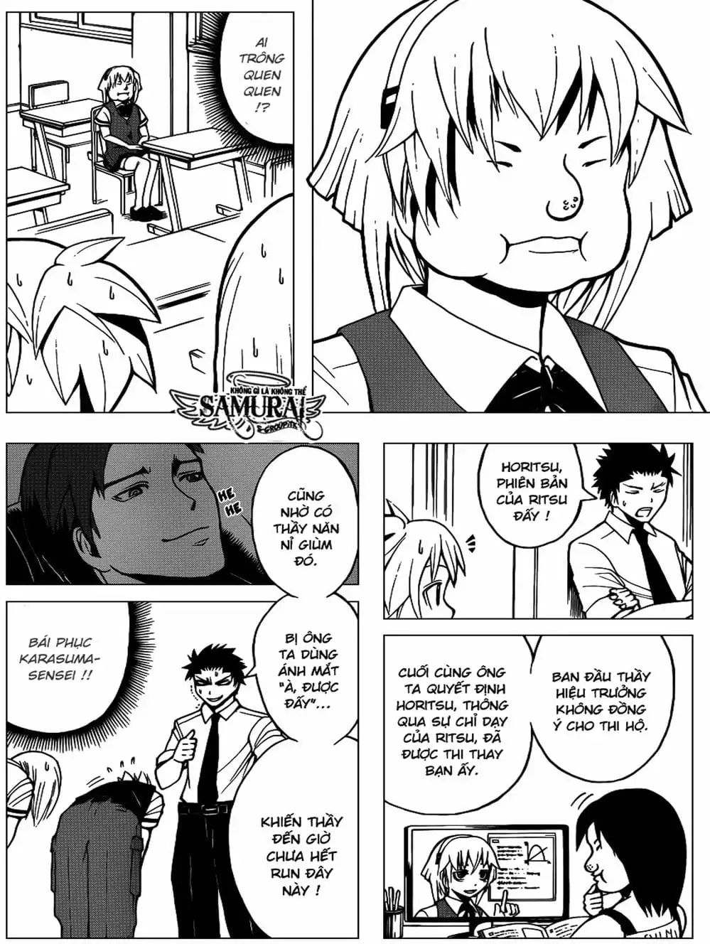 Truyện Tranh Lớp Học Ám Sát - Ansatsu Kyoushitsu trang 5