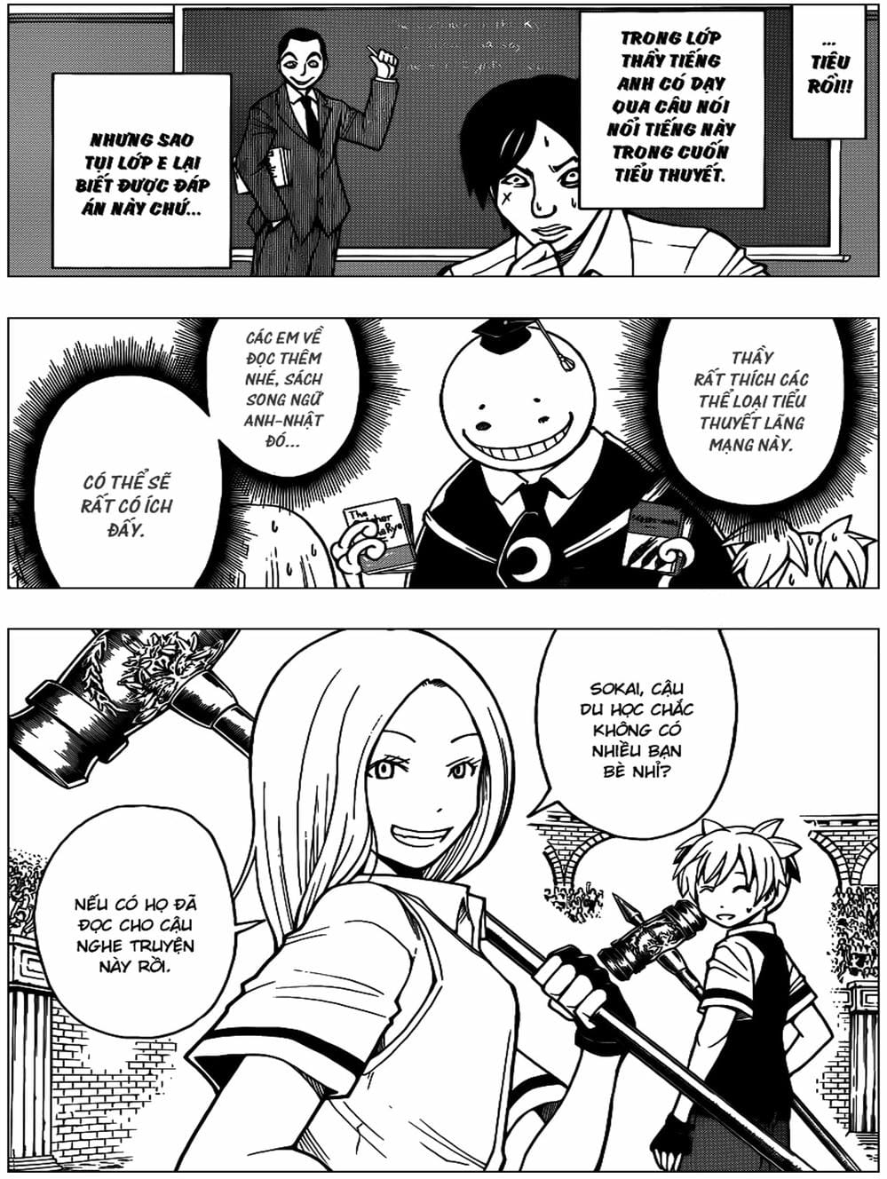 Truyện Tranh Lớp Học Ám Sát - Ansatsu Kyoushitsu trang 5