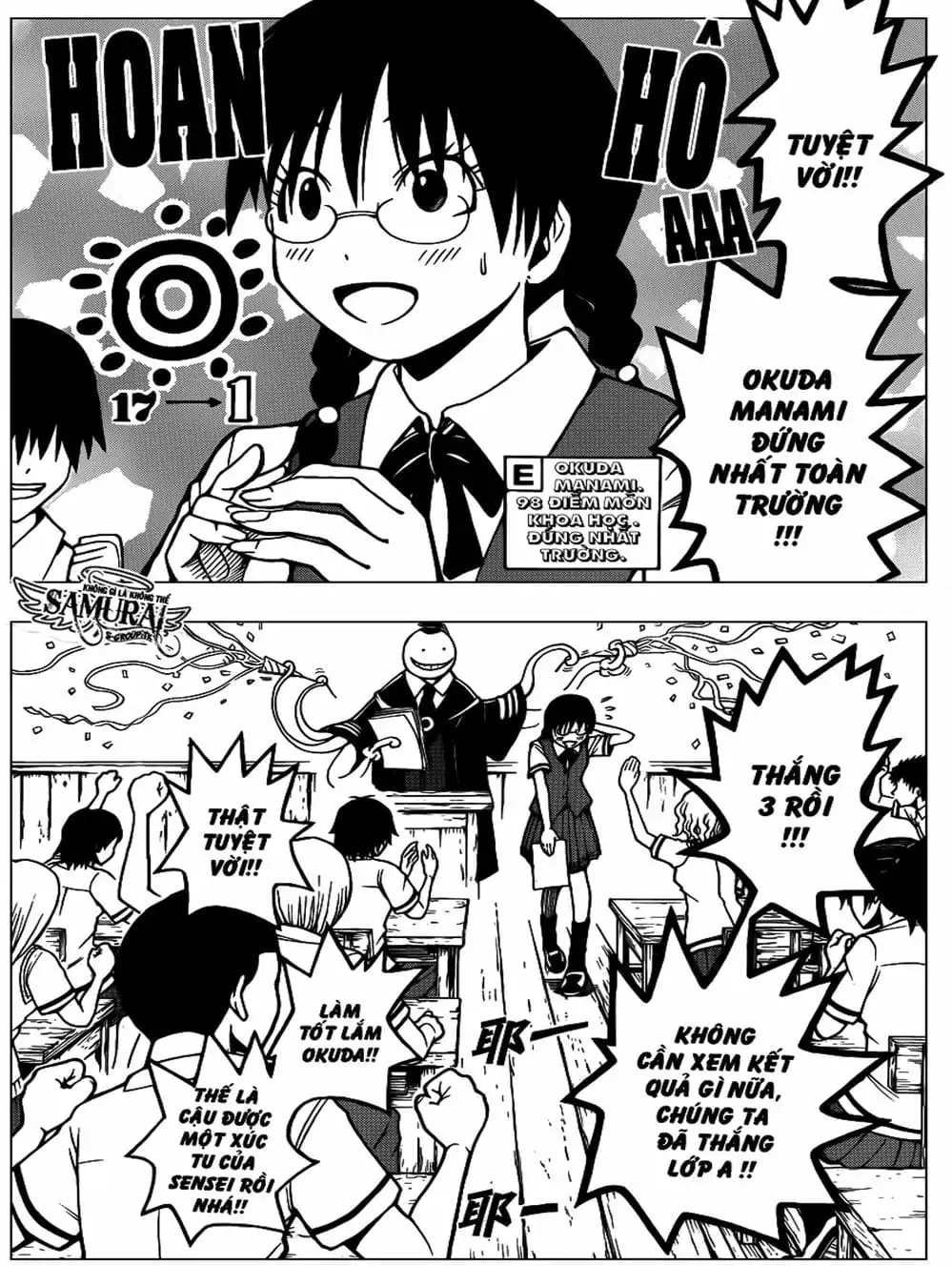 Truyện Tranh Lớp Học Ám Sát - Ansatsu Kyoushitsu trang 5