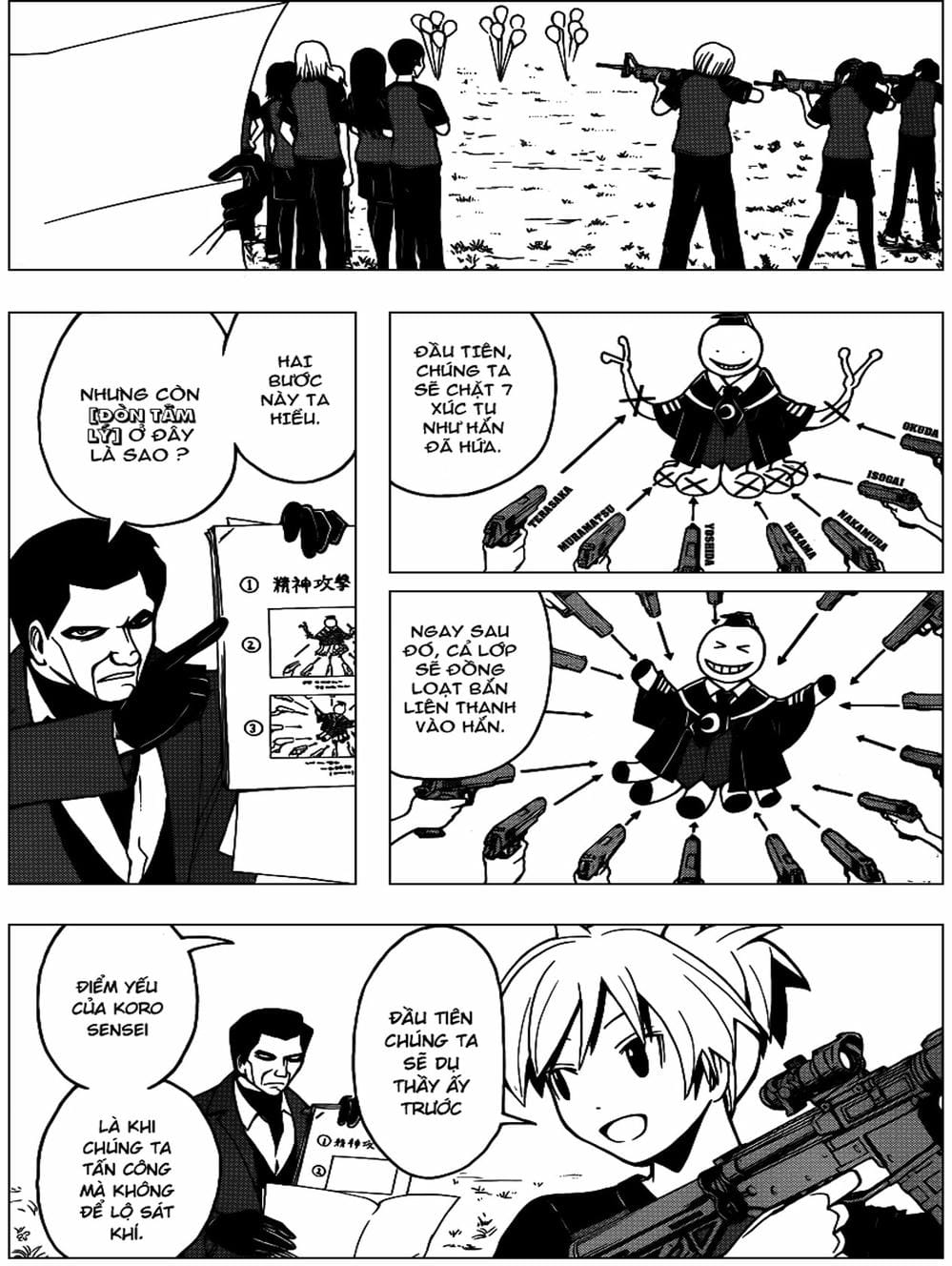 Truyện Tranh Lớp Học Ám Sát - Ansatsu Kyoushitsu trang 5