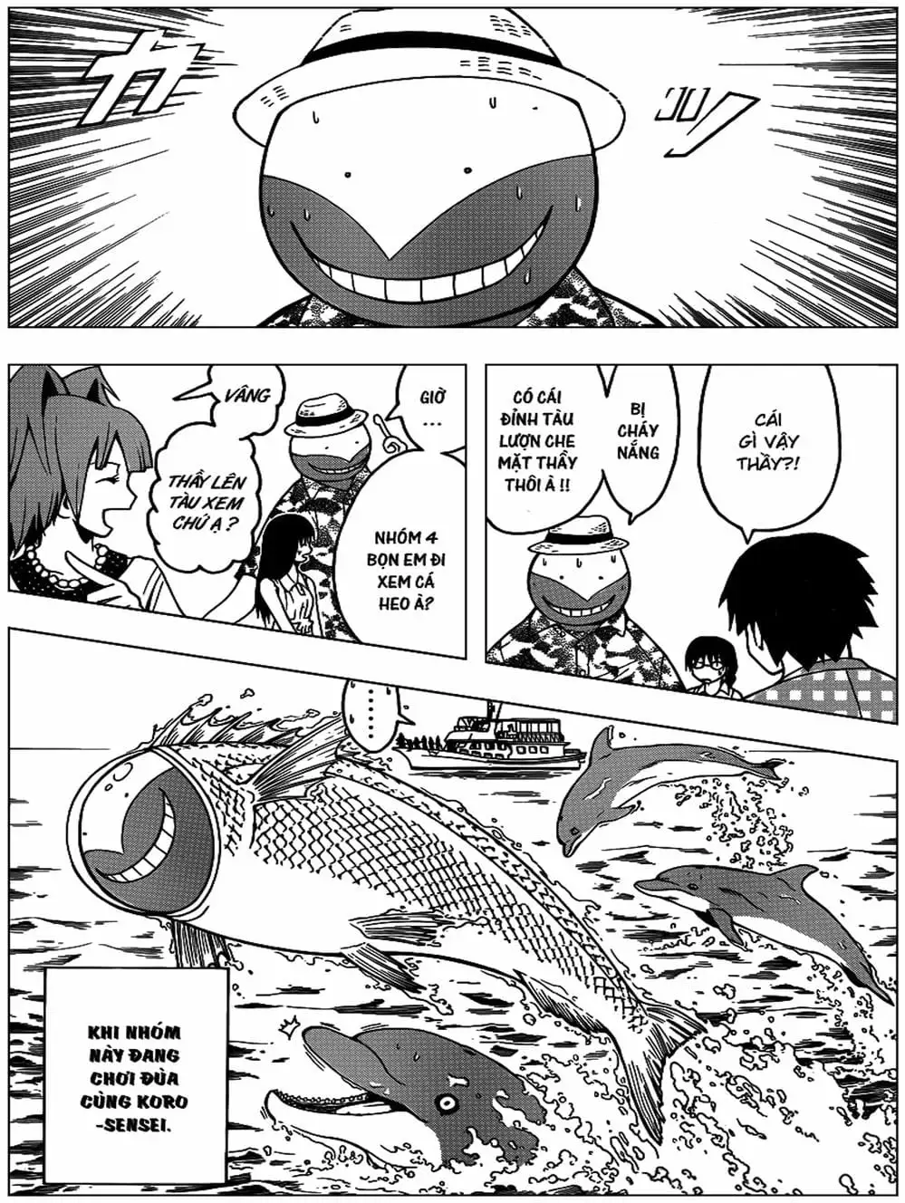 Truyện Tranh Lớp Học Ám Sát - Ansatsu Kyoushitsu trang 5