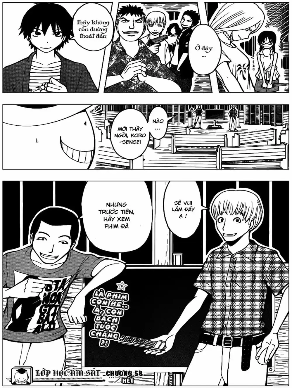 Truyện Tranh Lớp Học Ám Sát - Ansatsu Kyoushitsu trang 5