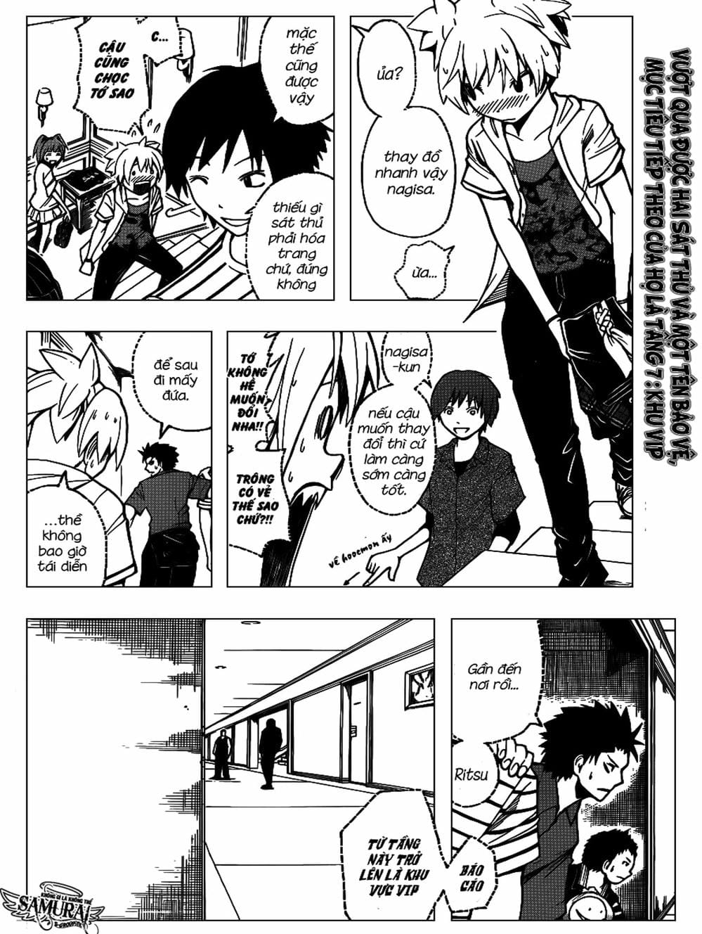 Truyện Tranh Lớp Học Ám Sát - Ansatsu Kyoushitsu trang 5
