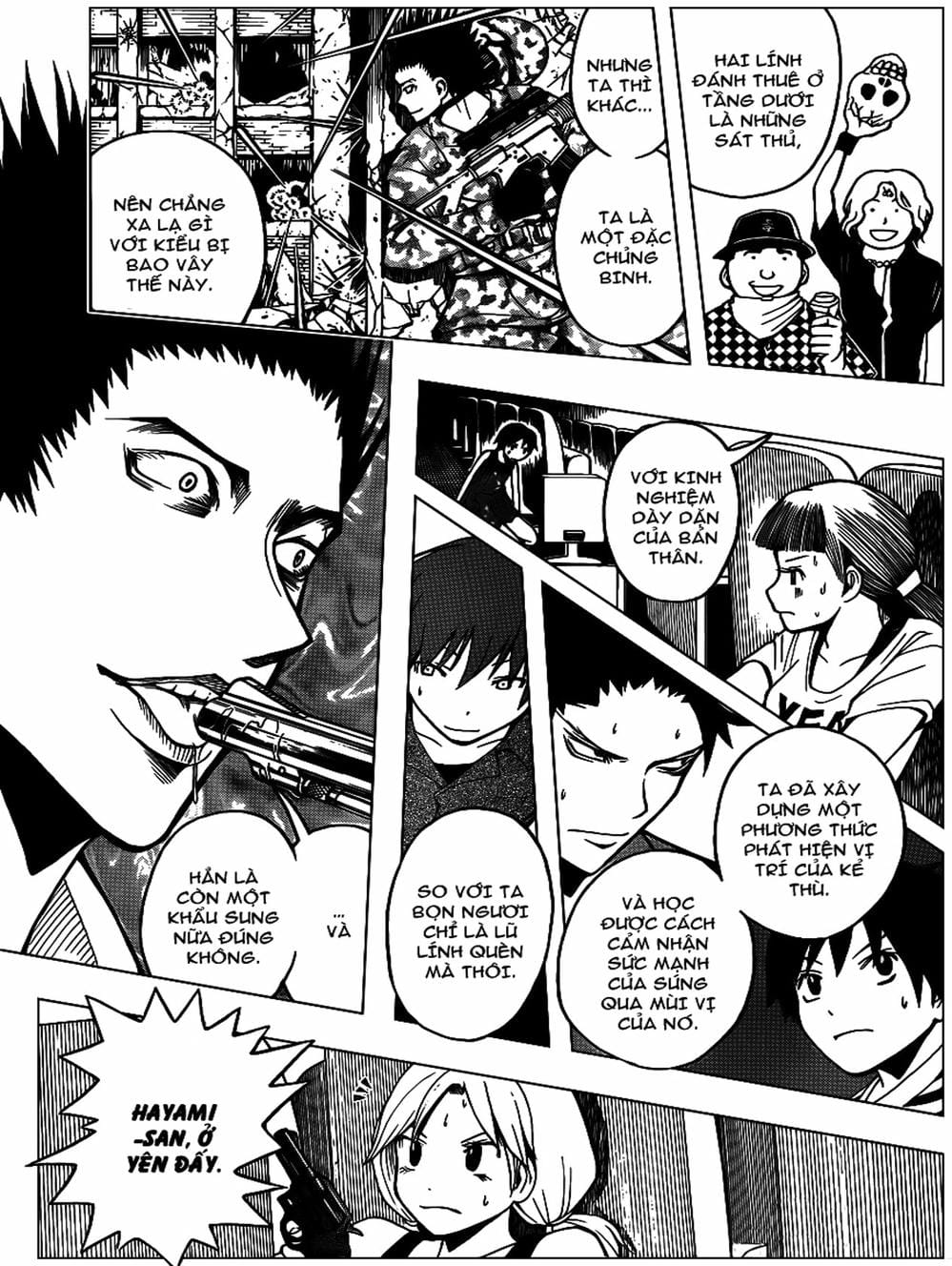 Truyện Tranh Lớp Học Ám Sát - Ansatsu Kyoushitsu trang 5