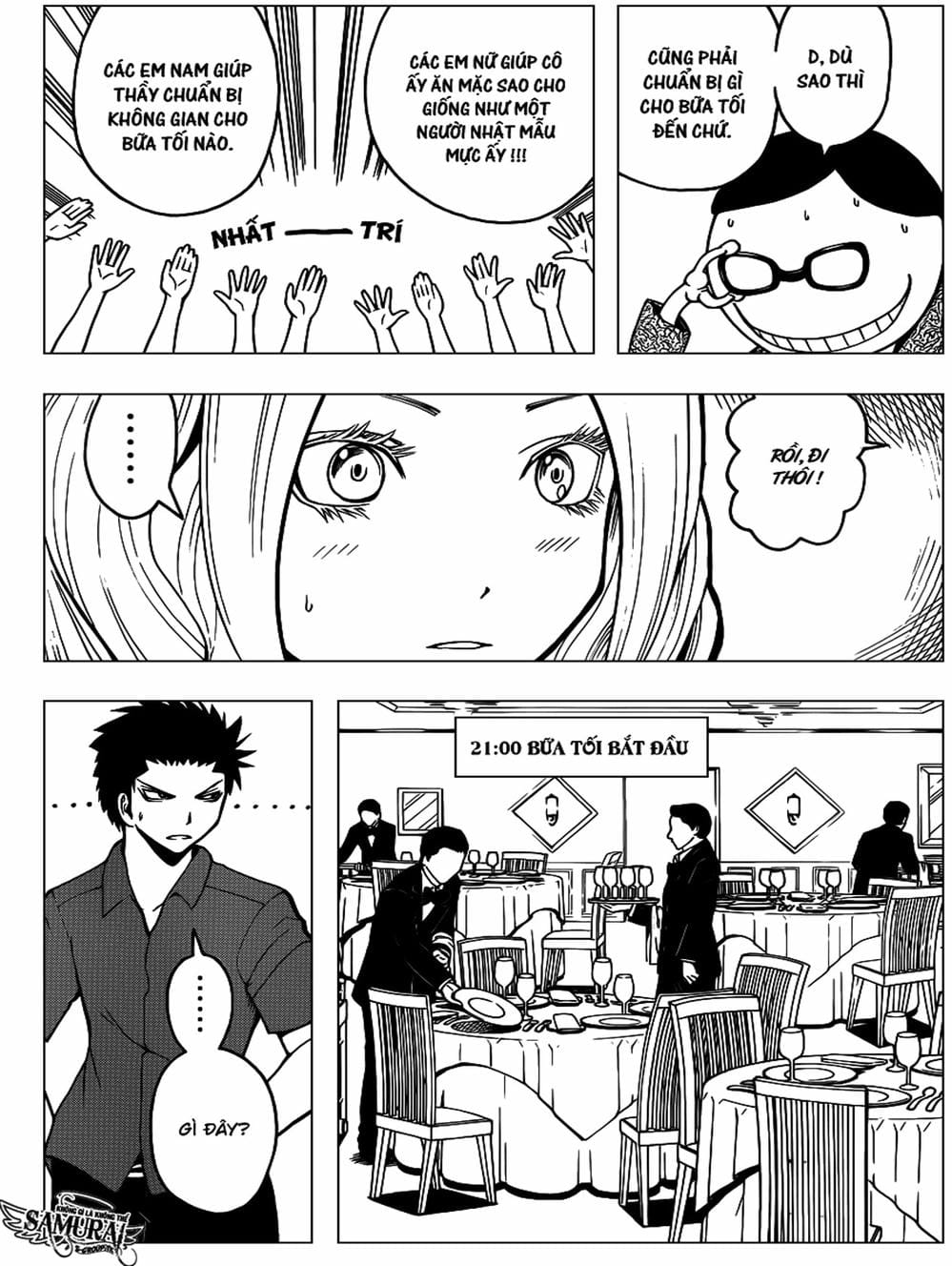 Truyện Tranh Lớp Học Ám Sát - Ansatsu Kyoushitsu trang 5