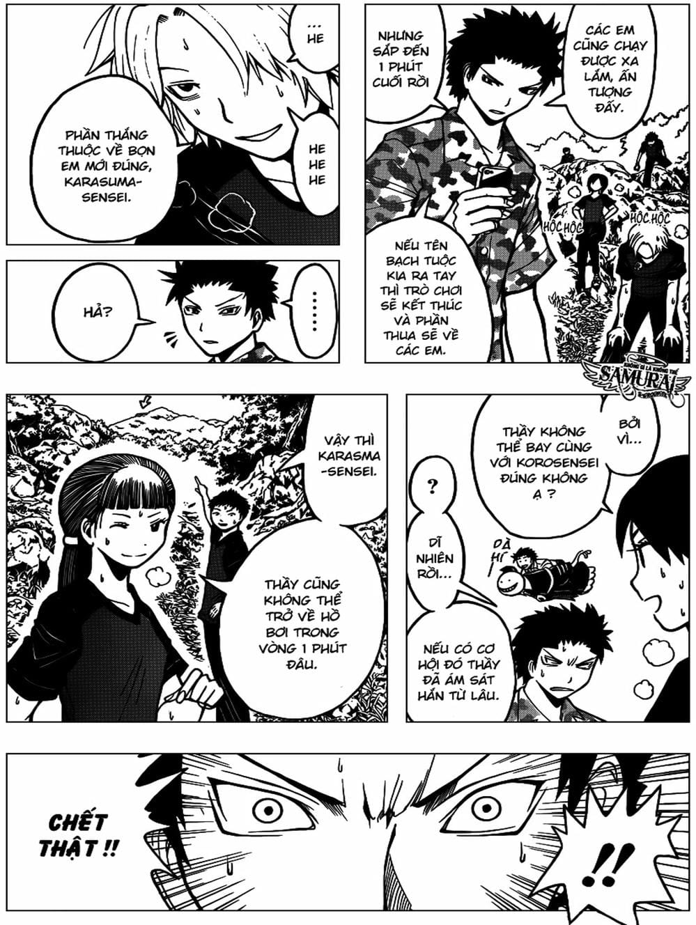 Truyện Tranh Lớp Học Ám Sát - Ansatsu Kyoushitsu trang 5