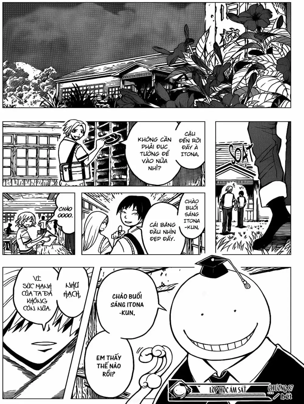 Truyện Tranh Lớp Học Ám Sát - Ansatsu Kyoushitsu trang 5