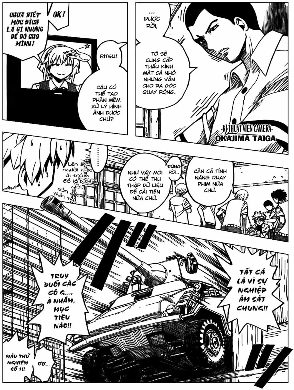 Truyện Tranh Lớp Học Ám Sát - Ansatsu Kyoushitsu trang 5