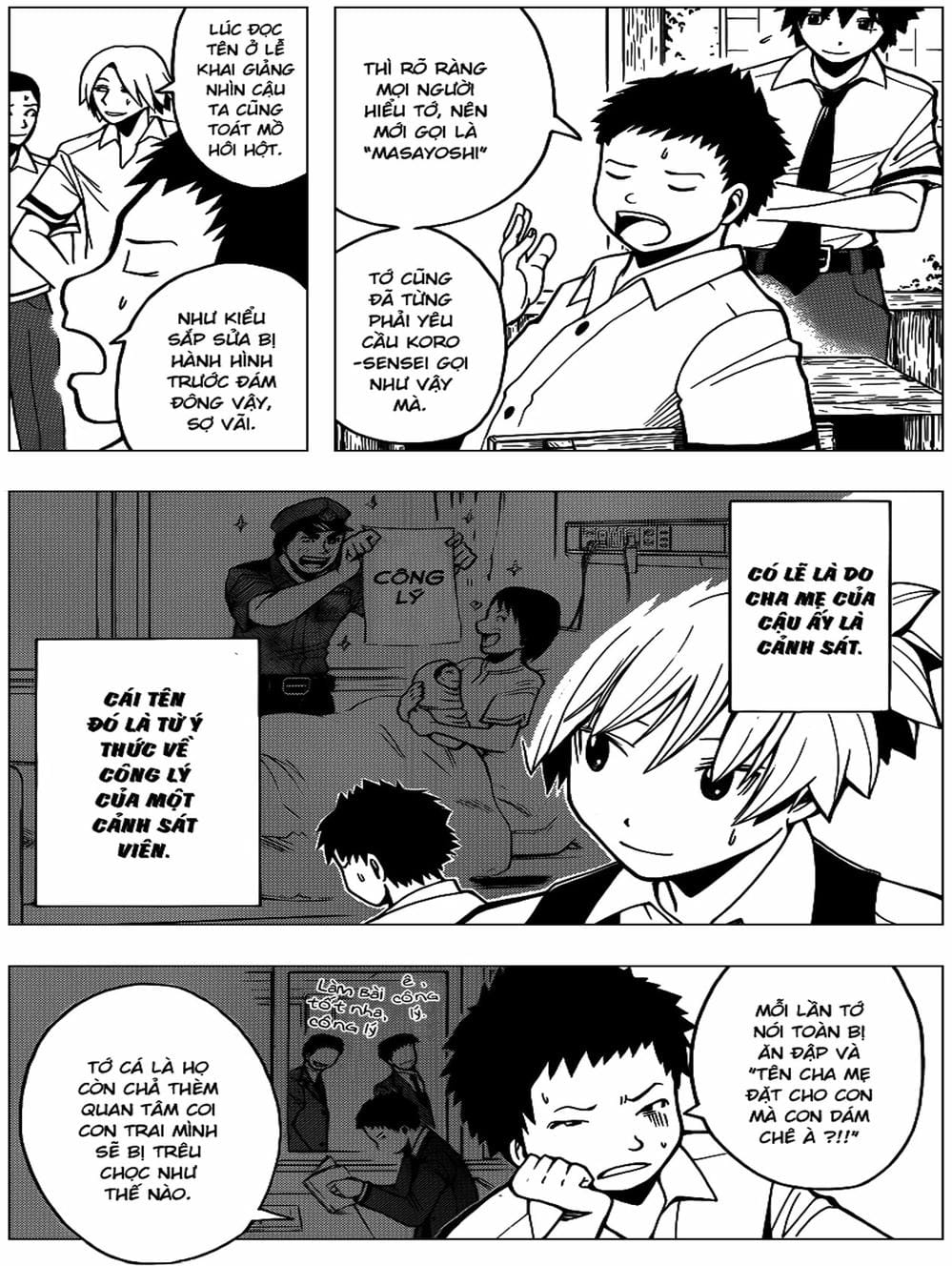 Truyện Tranh Lớp Học Ám Sát - Ansatsu Kyoushitsu trang 5