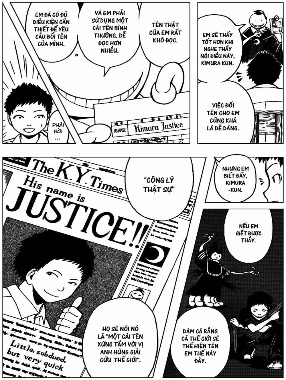 Truyện Tranh Lớp Học Ám Sát - Ansatsu Kyoushitsu trang 5