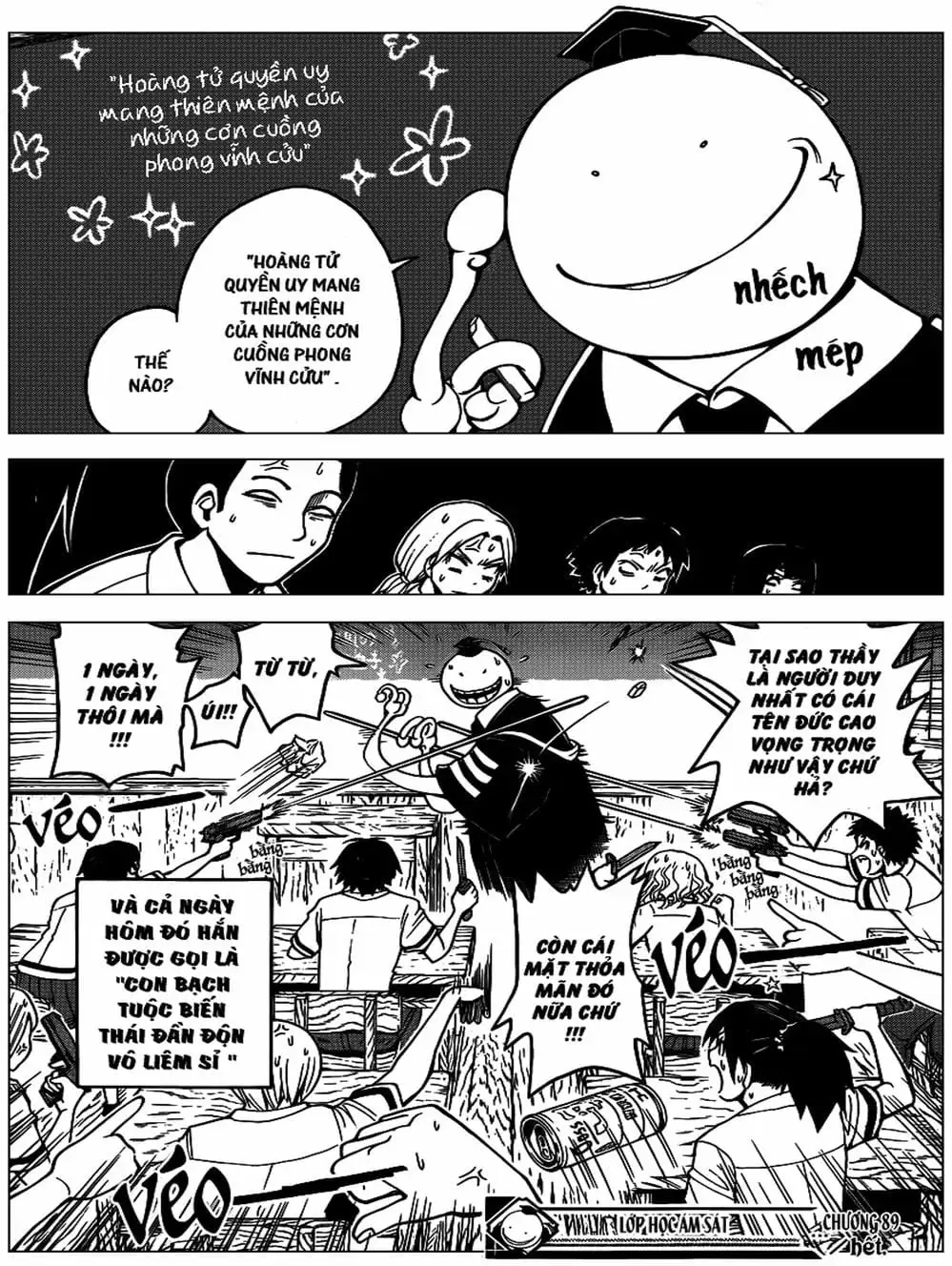 Truyện Tranh Lớp Học Ám Sát - Ansatsu Kyoushitsu trang 5