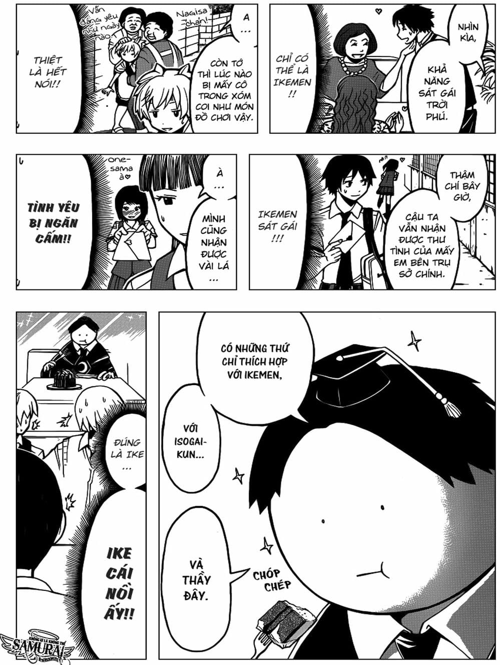 Truyện Tranh Lớp Học Ám Sát - Ansatsu Kyoushitsu trang 5