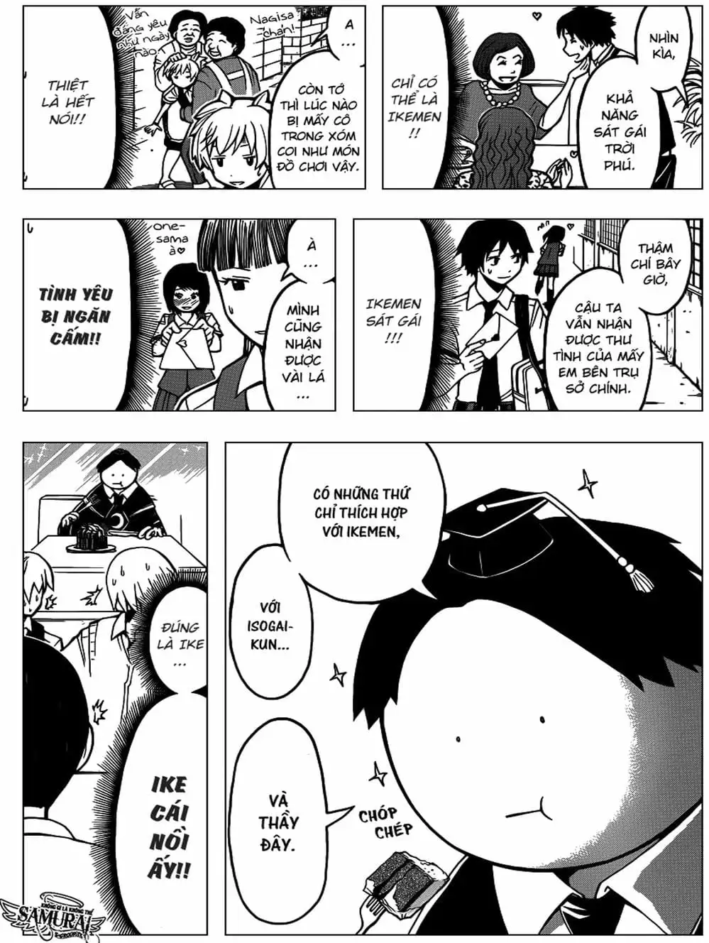 Truyện Tranh Lớp Học Ám Sát - Ansatsu Kyoushitsu trang 5