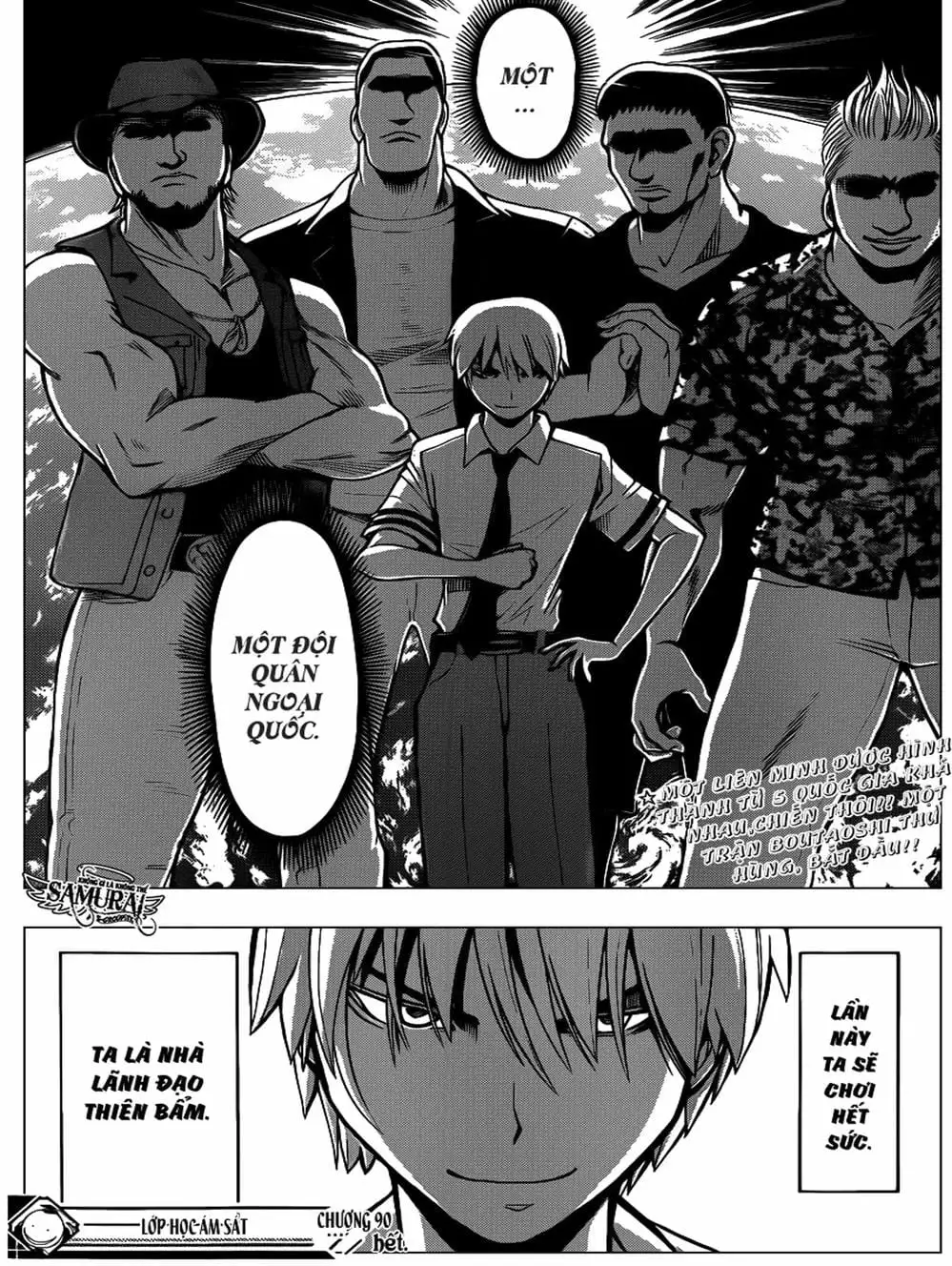 Truyện Tranh Lớp Học Ám Sát - Ansatsu Kyoushitsu trang 5