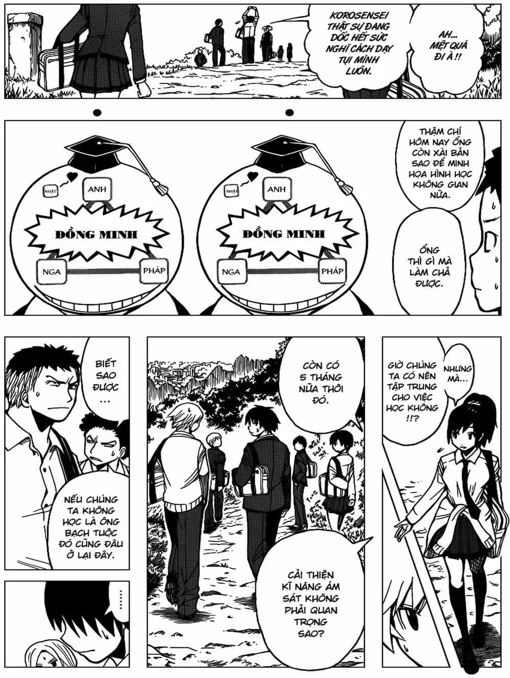 Truyện Tranh Lớp Học Ám Sát - Ansatsu Kyoushitsu trang 5