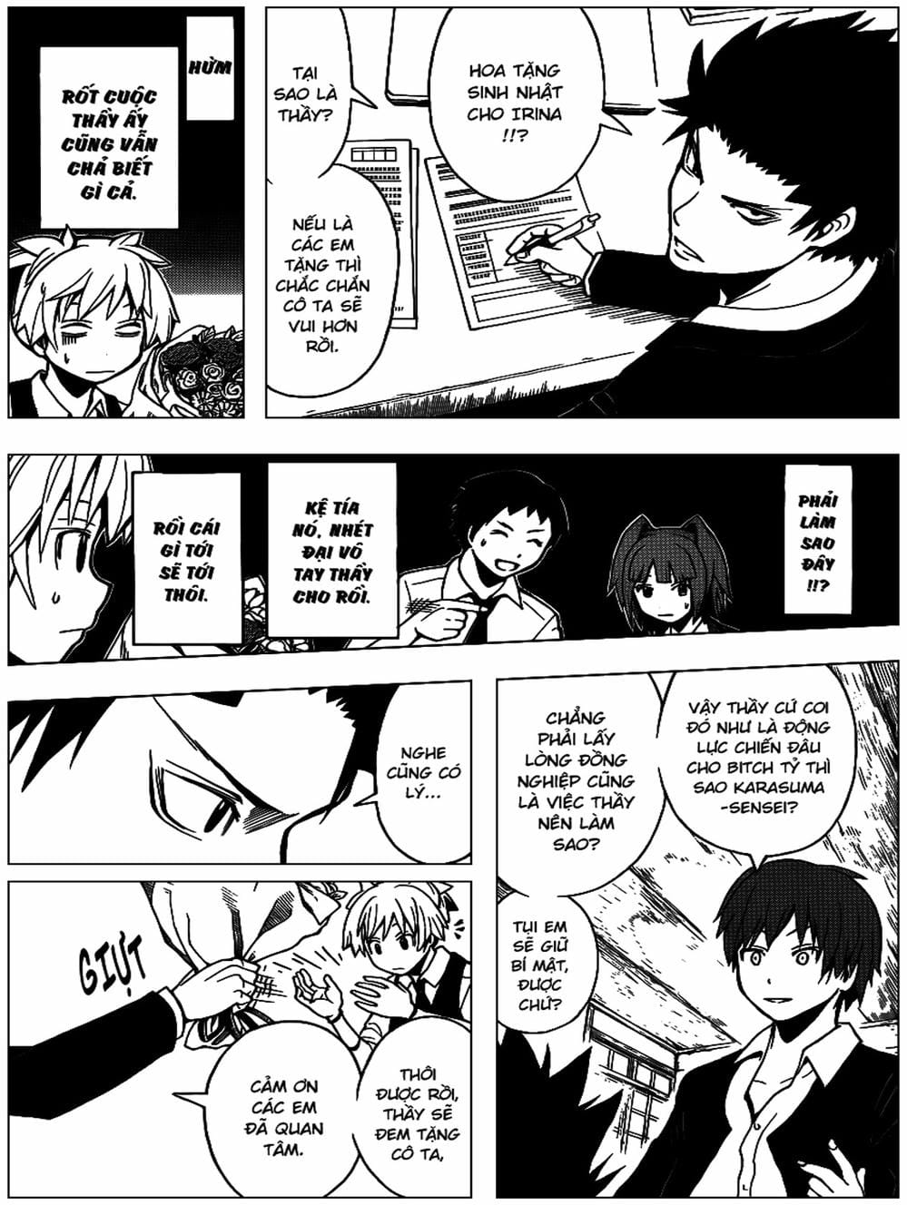 Truyện Tranh Lớp Học Ám Sát - Ansatsu Kyoushitsu trang 5