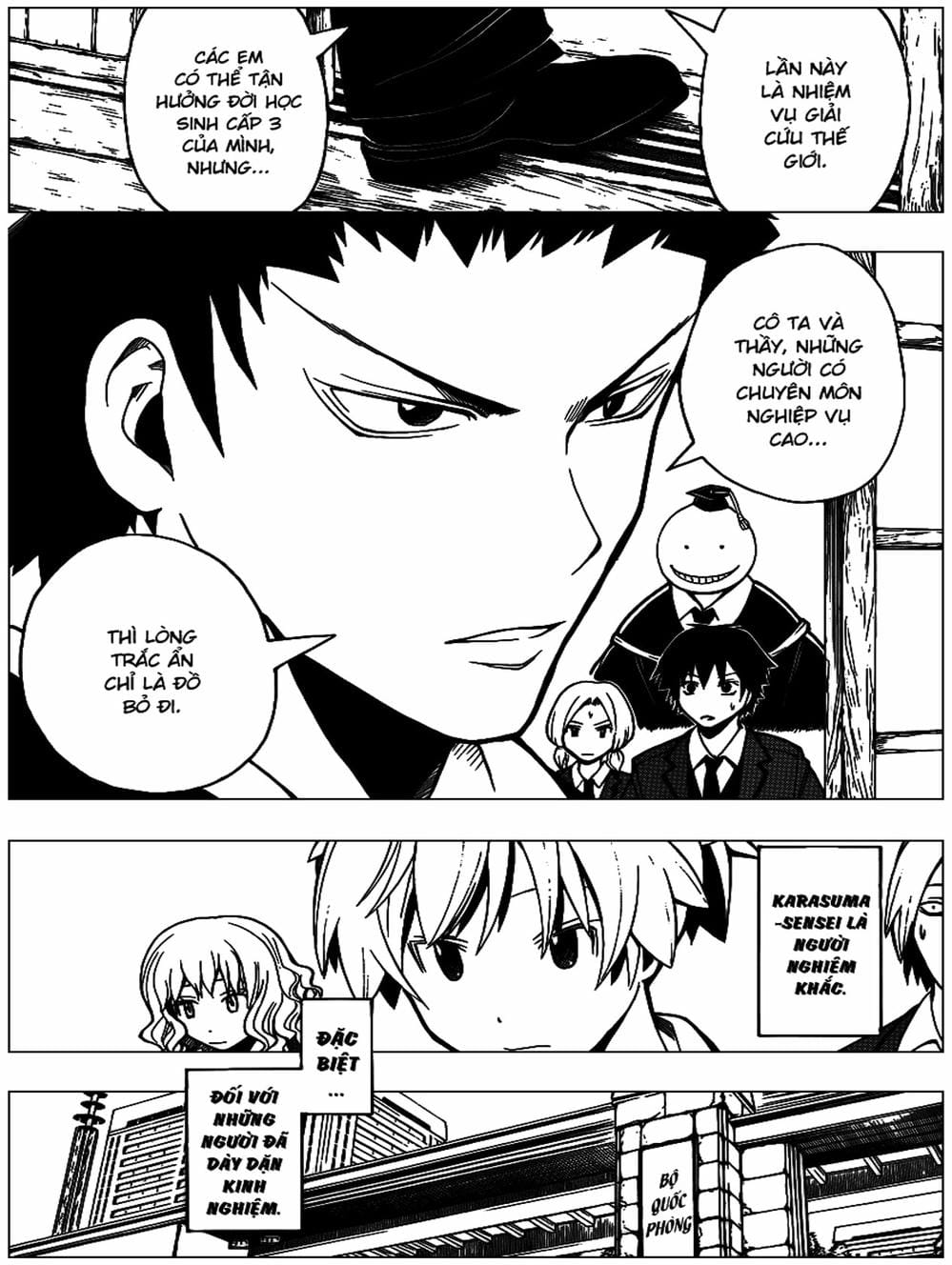 Truyện Tranh Lớp Học Ám Sát - Ansatsu Kyoushitsu trang 5