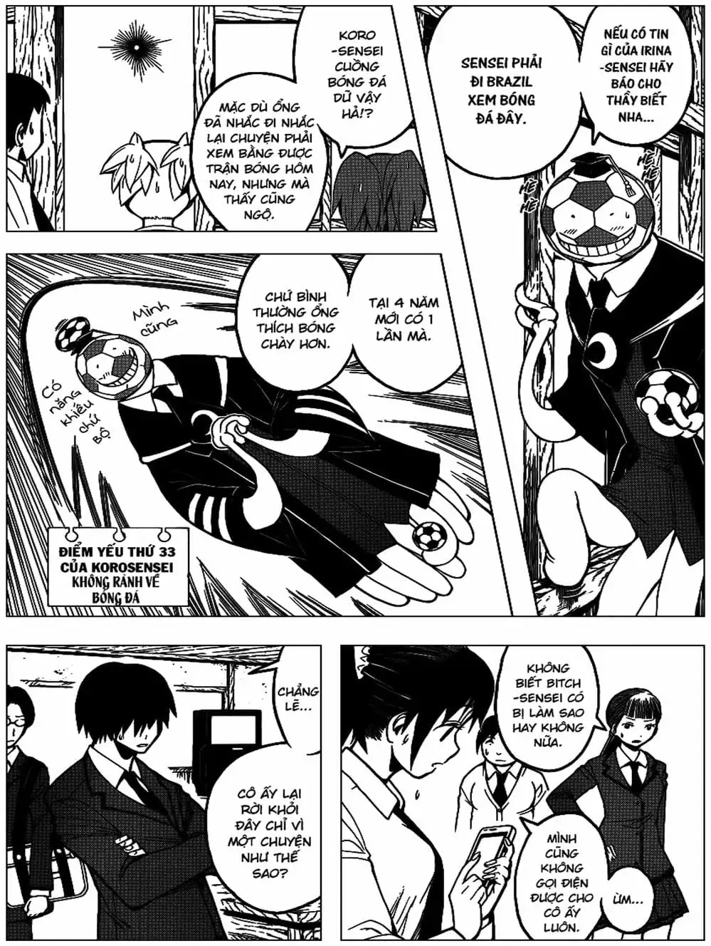 Truyện Tranh Lớp Học Ám Sát - Ansatsu Kyoushitsu trang 5