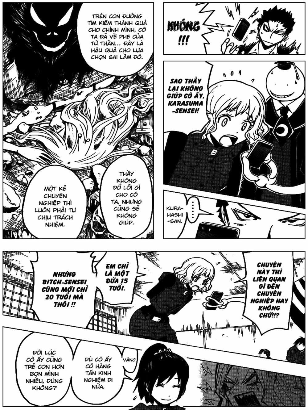 Truyện Tranh Lớp Học Ám Sát - Ansatsu Kyoushitsu trang 5