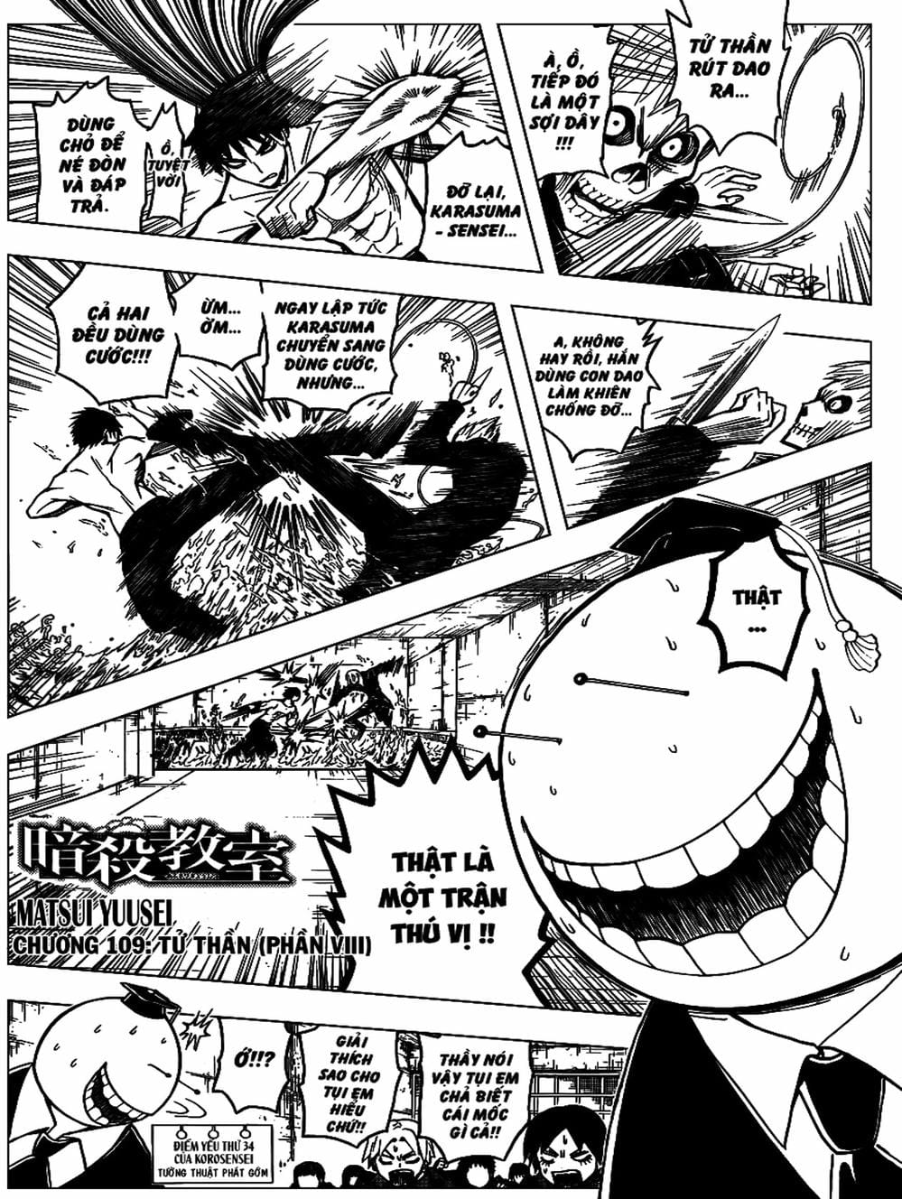 Truyện Tranh Lớp Học Ám Sát - Ansatsu Kyoushitsu trang 5