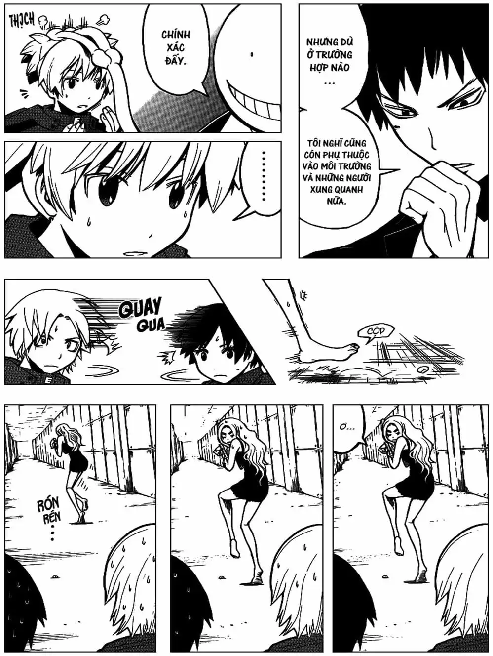 Truyện Tranh Lớp Học Ám Sát - Ansatsu Kyoushitsu trang 5
