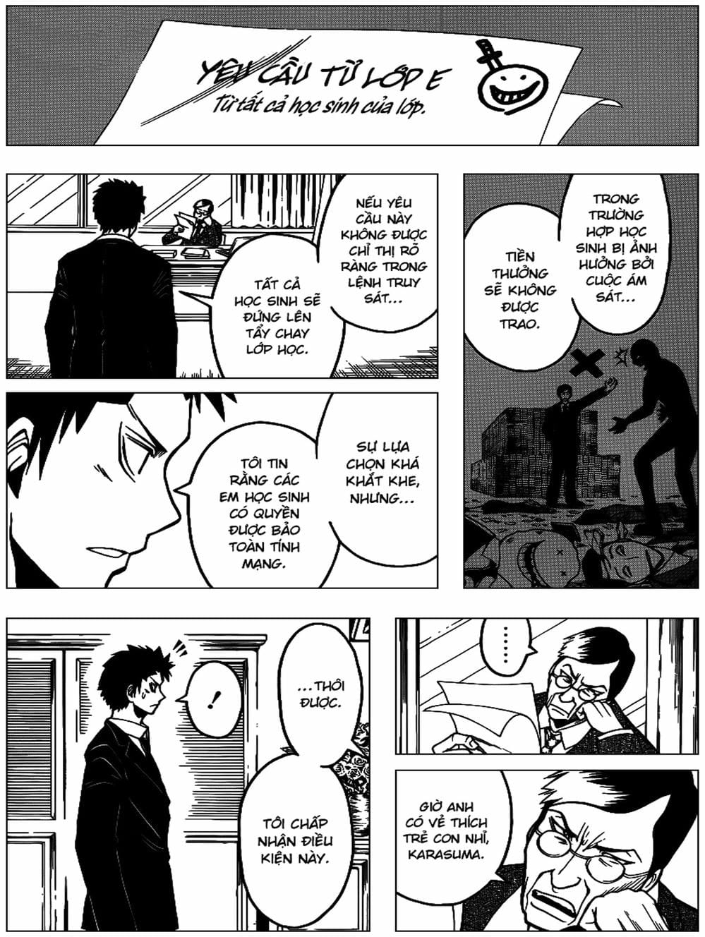 Truyện Tranh Lớp Học Ám Sát - Ansatsu Kyoushitsu trang 5