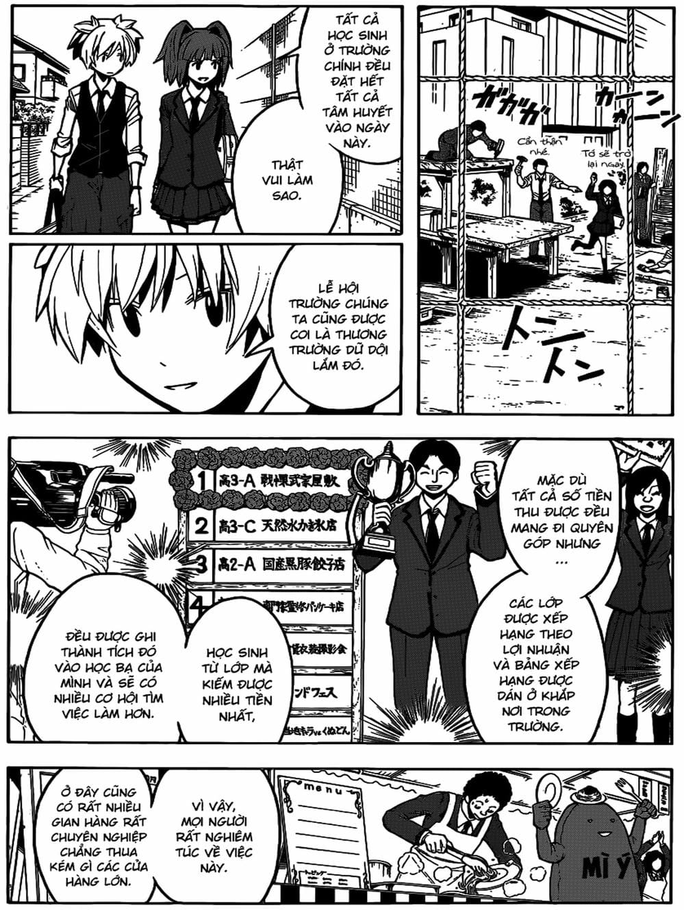 Truyện Tranh Lớp Học Ám Sát - Ansatsu Kyoushitsu trang 5
