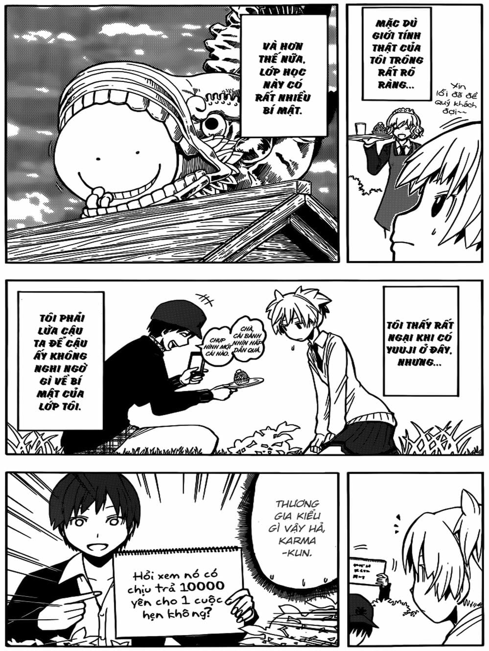 Truyện Tranh Lớp Học Ám Sát - Ansatsu Kyoushitsu trang 5