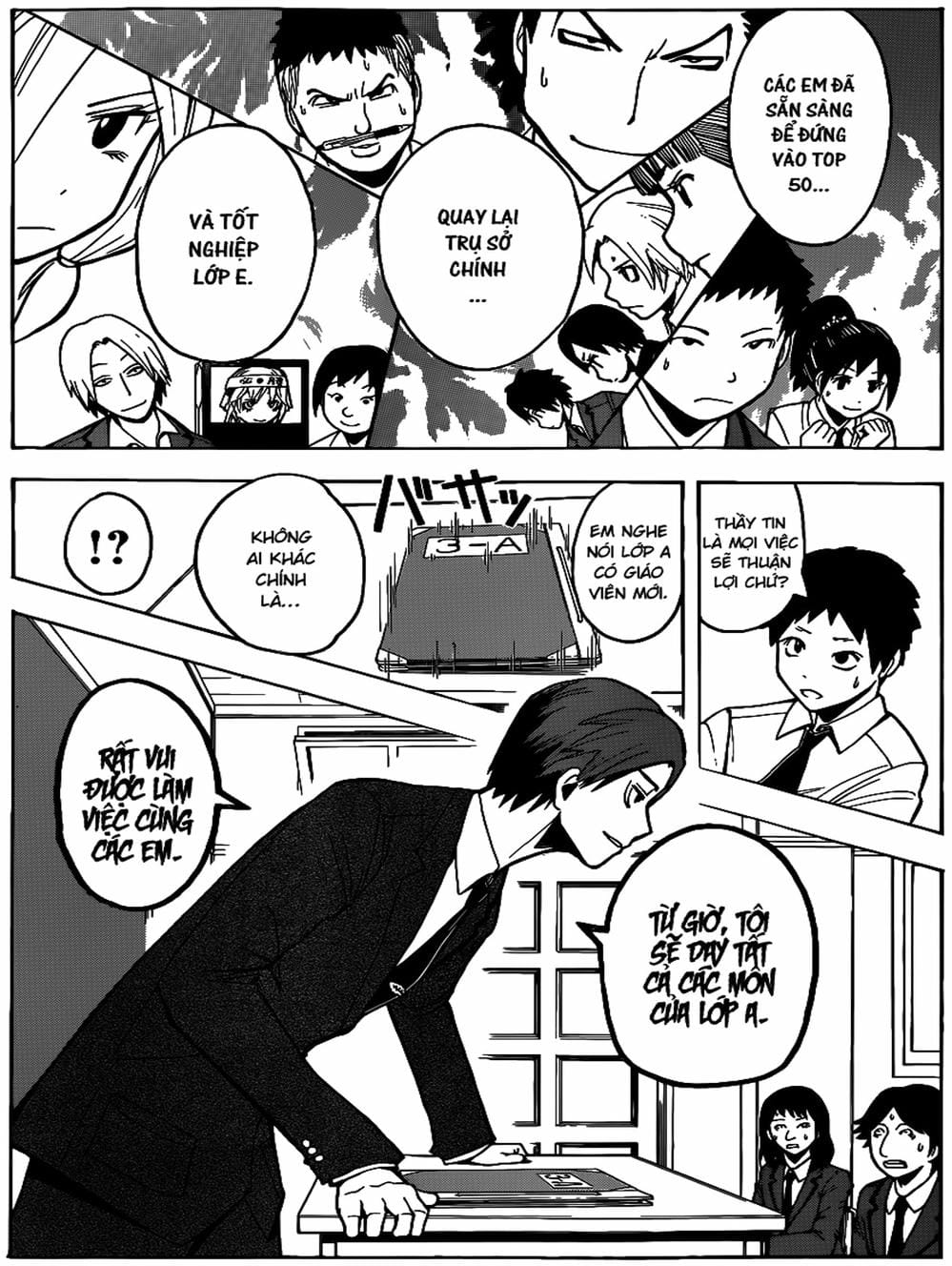 Truyện Tranh Lớp Học Ám Sát - Ansatsu Kyoushitsu trang 5