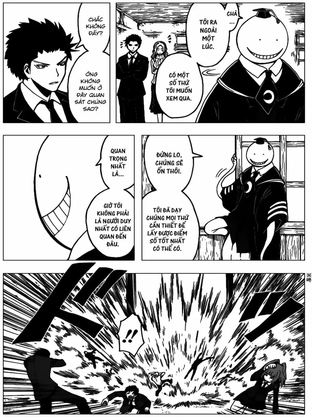 Truyện Tranh Lớp Học Ám Sát - Ansatsu Kyoushitsu trang 5