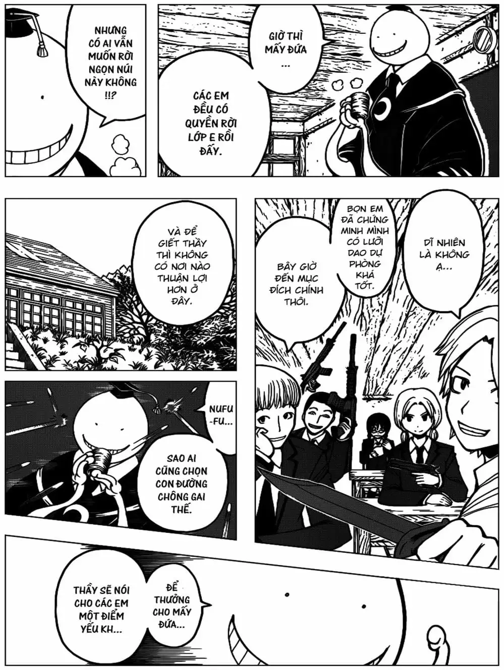 Truyện Tranh Lớp Học Ám Sát - Ansatsu Kyoushitsu trang 5