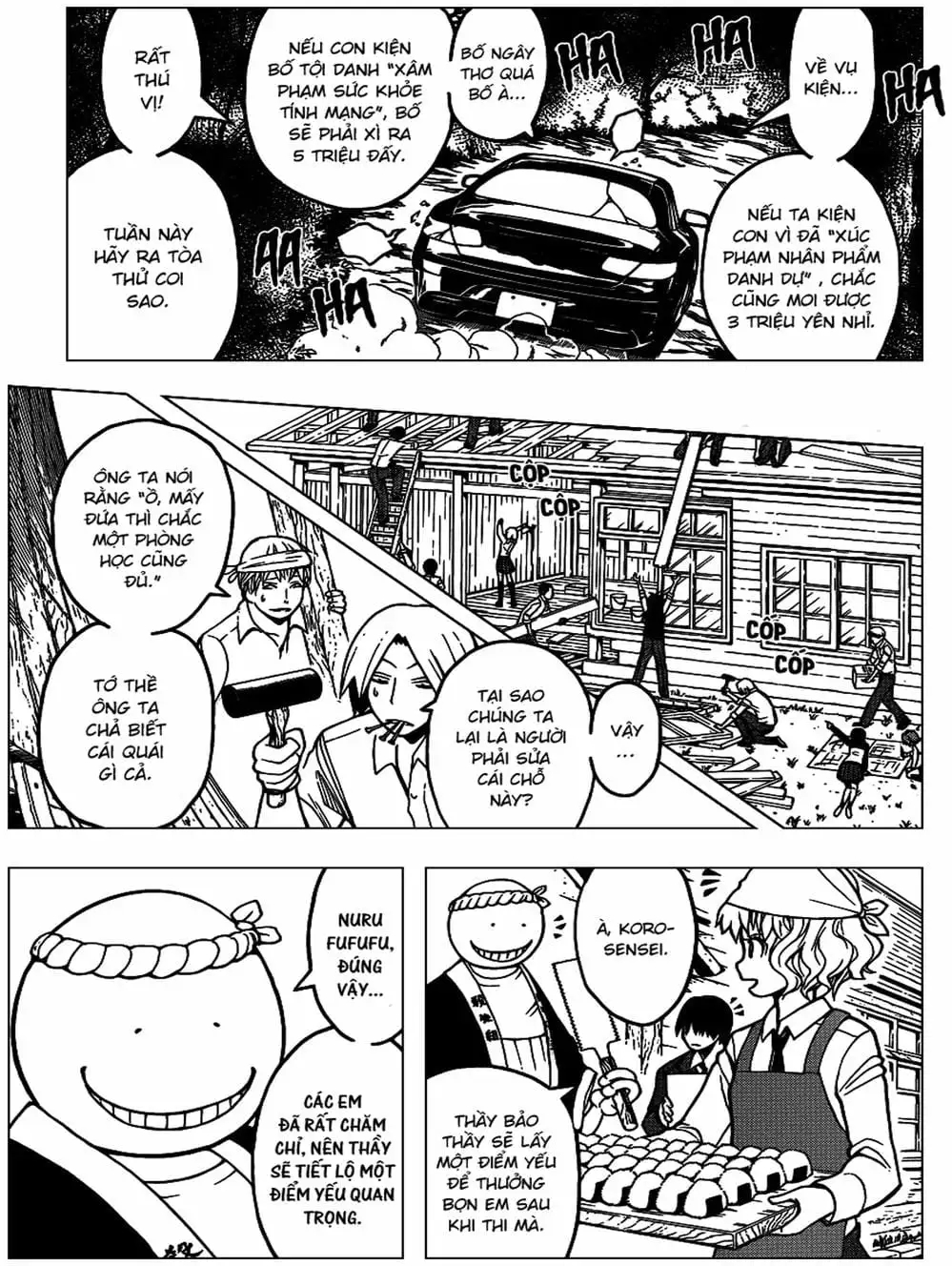 Truyện Tranh Lớp Học Ám Sát - Ansatsu Kyoushitsu trang 5