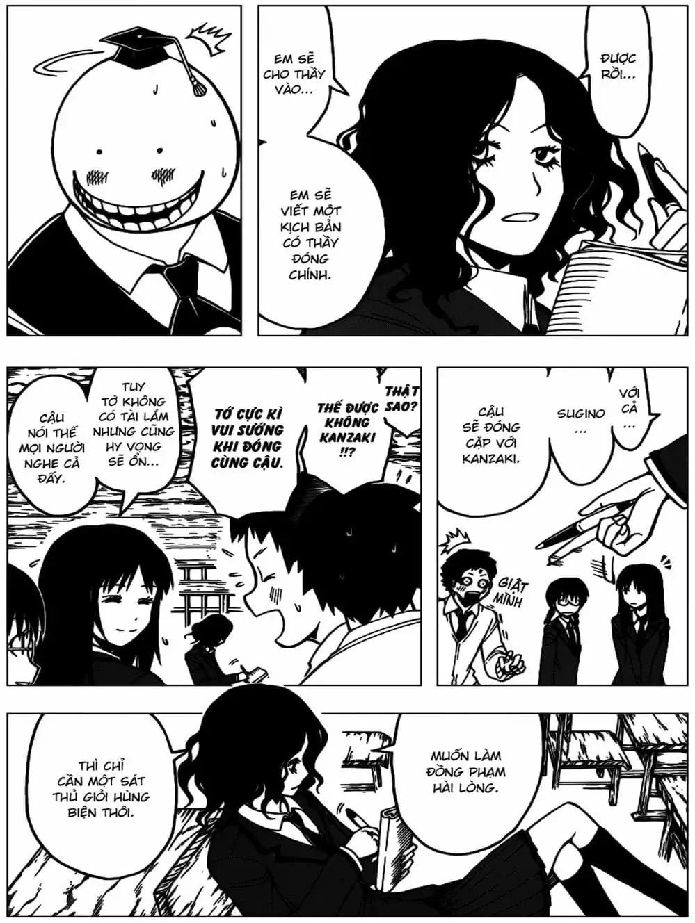 Truyện Tranh Lớp Học Ám Sát - Ansatsu Kyoushitsu trang 5