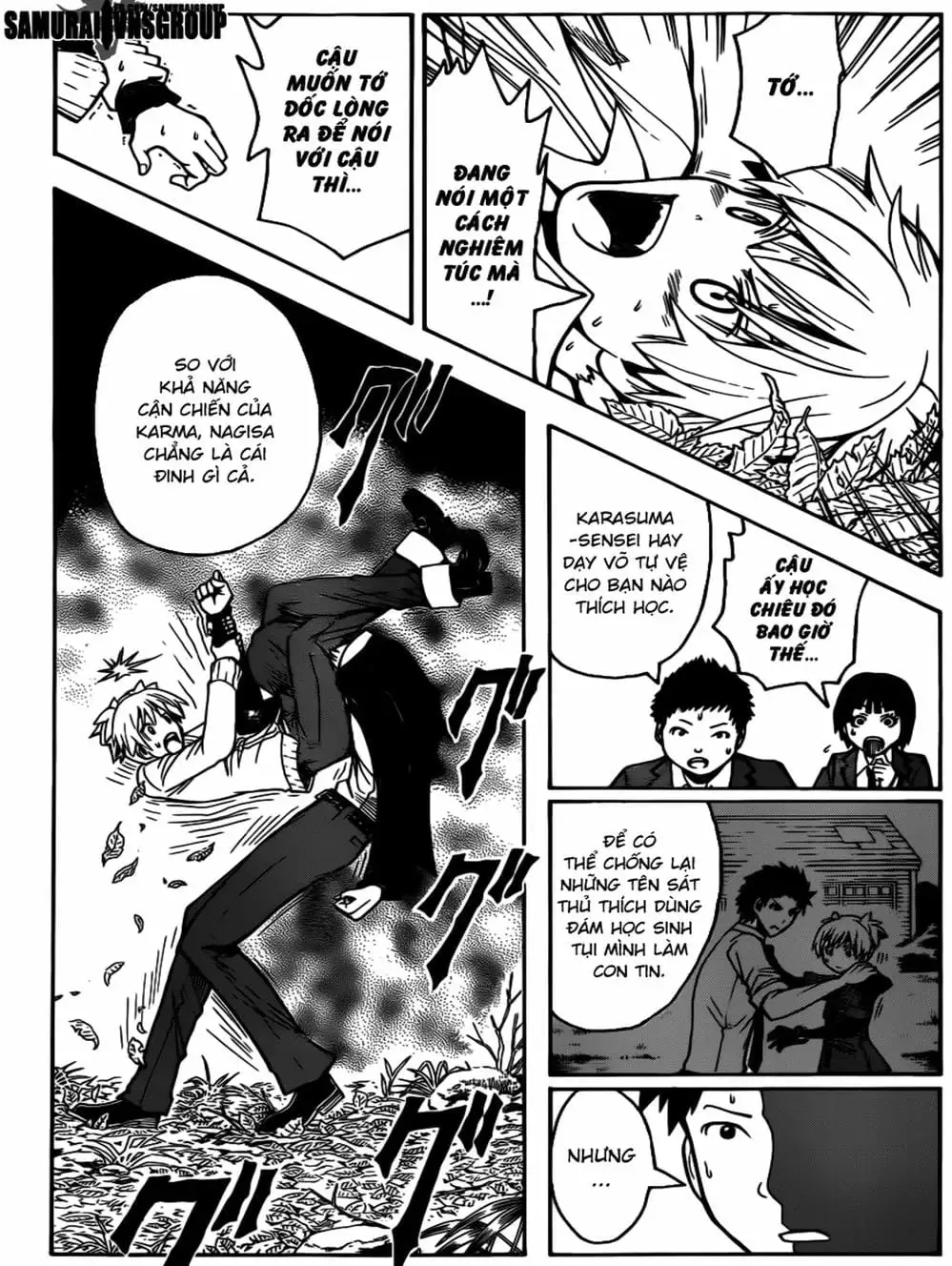 Truyện Tranh Lớp Học Ám Sát - Ansatsu Kyoushitsu trang 5