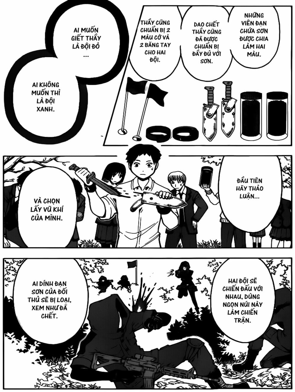 Truyện Tranh Lớp Học Ám Sát - Ansatsu Kyoushitsu trang 5