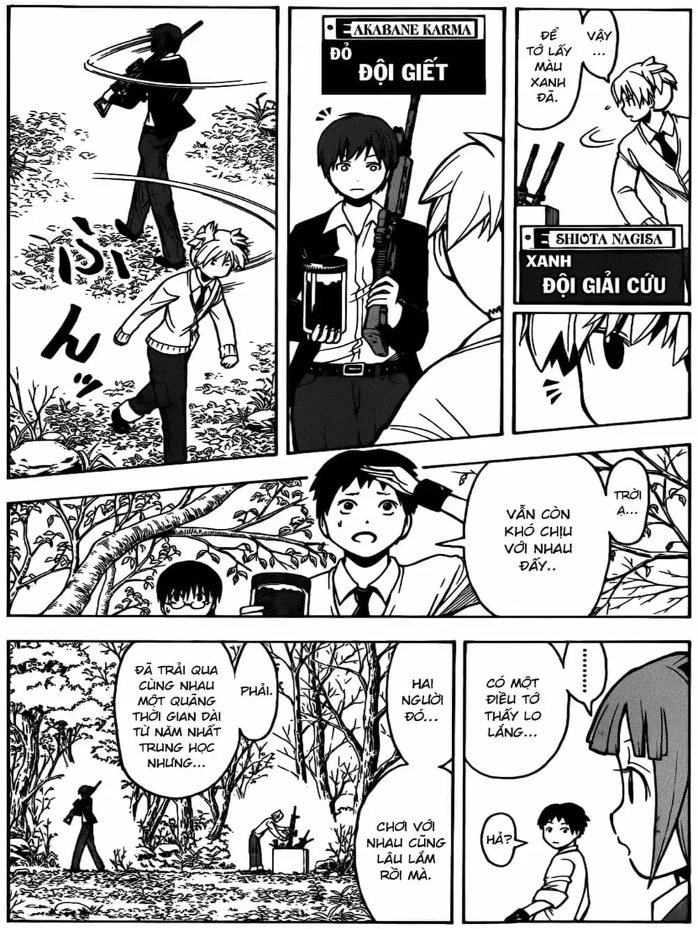 Truyện Tranh Lớp Học Ám Sát - Ansatsu Kyoushitsu trang 5
