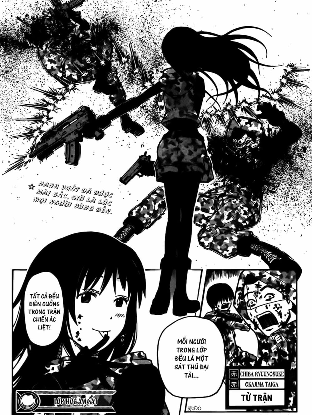 Truyện Tranh Lớp Học Ám Sát - Ansatsu Kyoushitsu trang 5