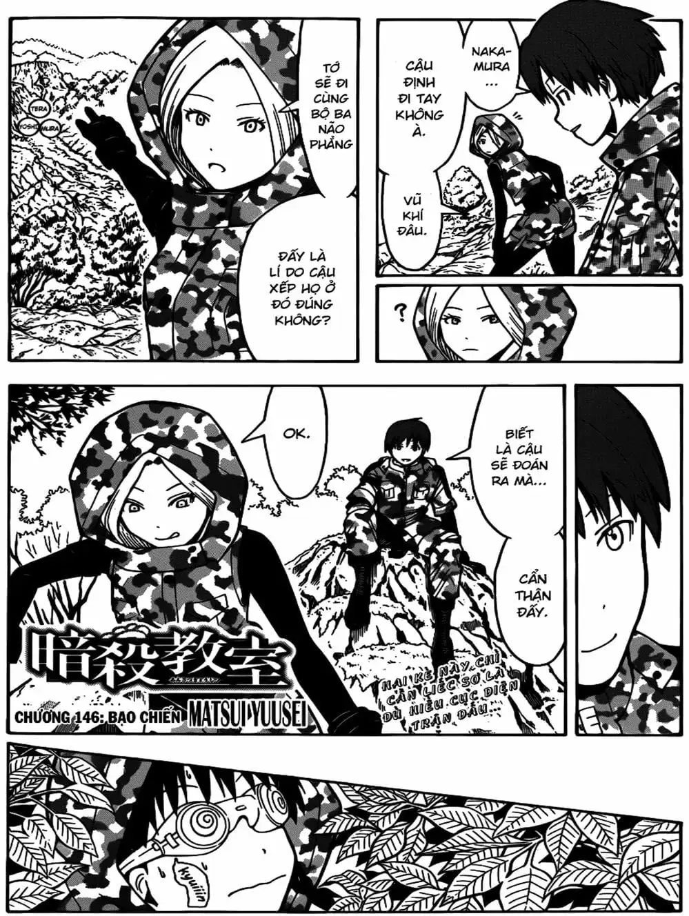 Truyện Tranh Lớp Học Ám Sát - Ansatsu Kyoushitsu trang 5