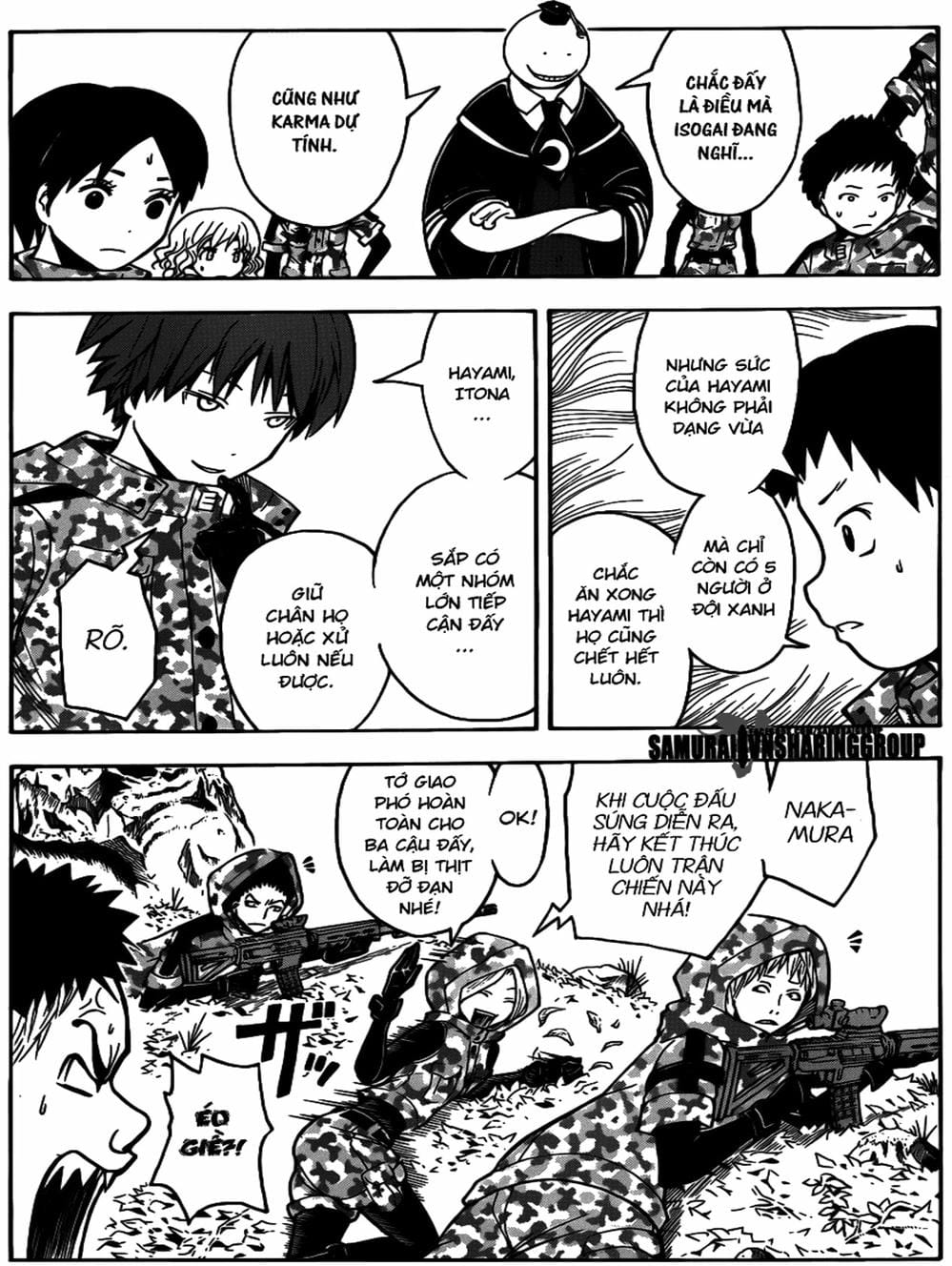 Truyện Tranh Lớp Học Ám Sát - Ansatsu Kyoushitsu trang 5