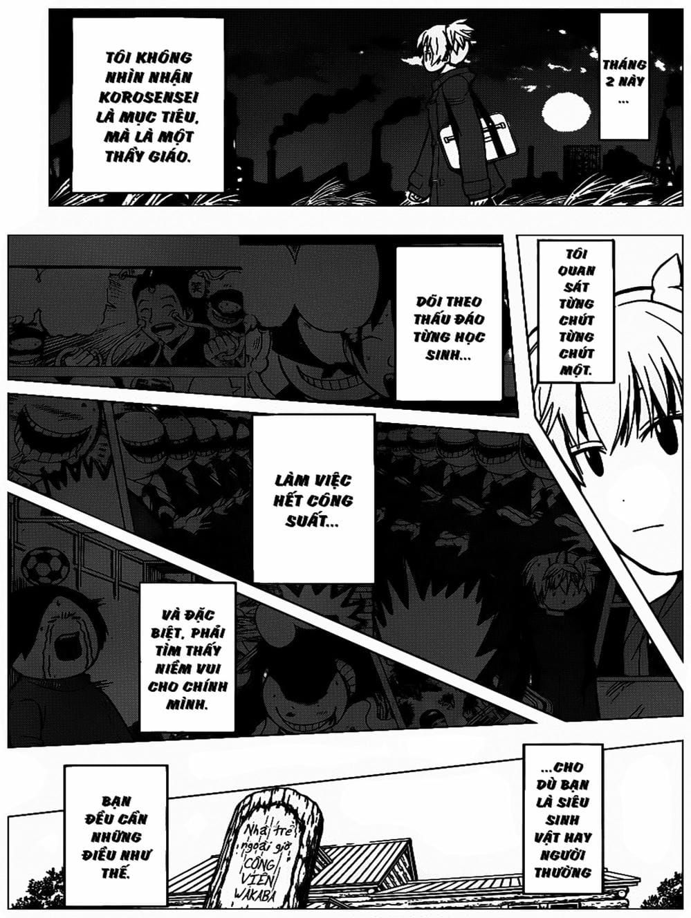 Truyện Tranh Lớp Học Ám Sát - Ansatsu Kyoushitsu trang 5