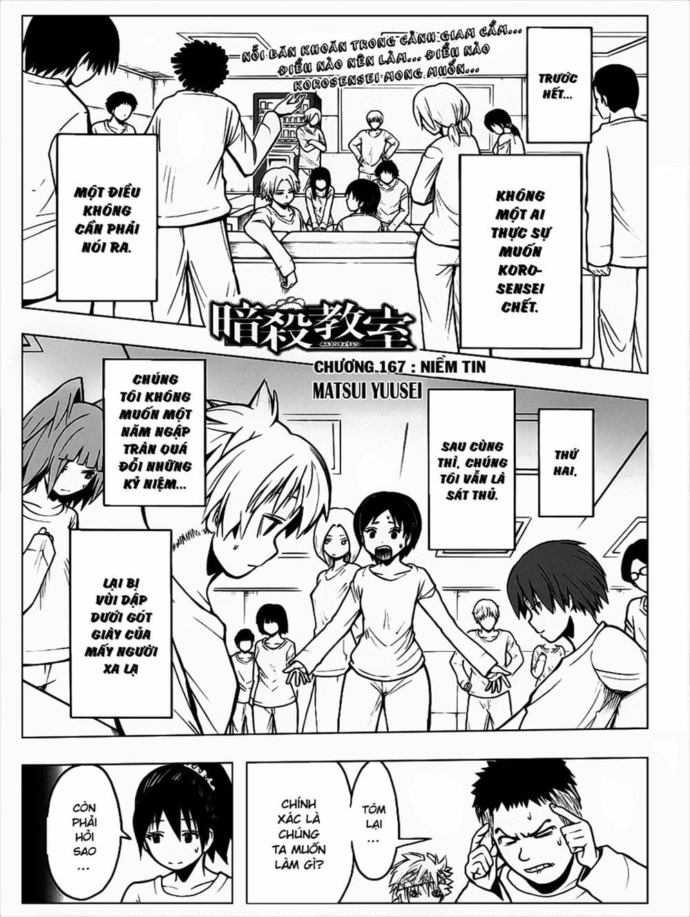 Truyện Tranh Lớp Học Ám Sát - Ansatsu Kyoushitsu trang 5