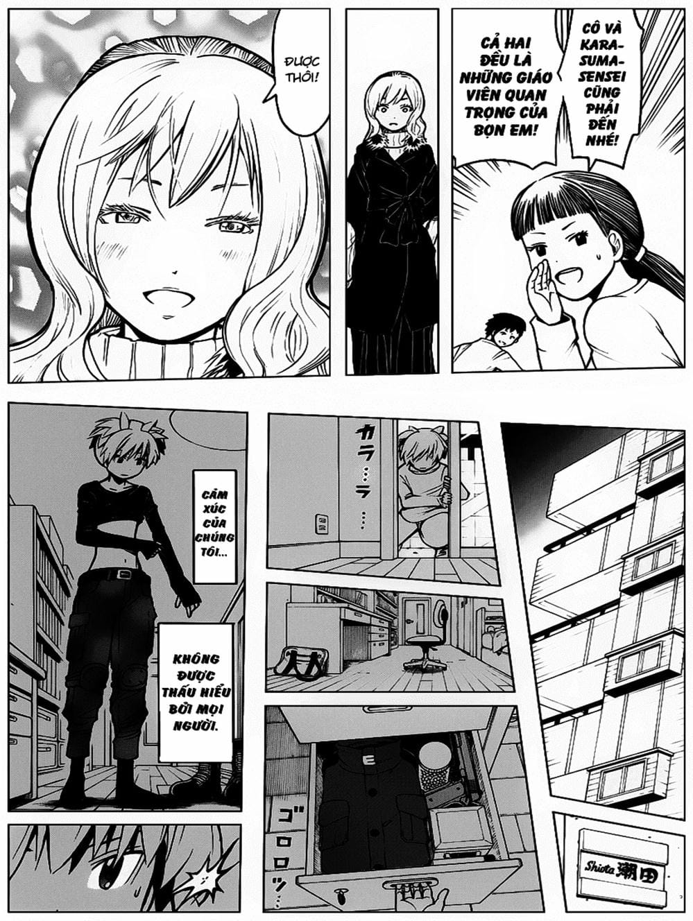 Truyện Tranh Lớp Học Ám Sát - Ansatsu Kyoushitsu trang 5