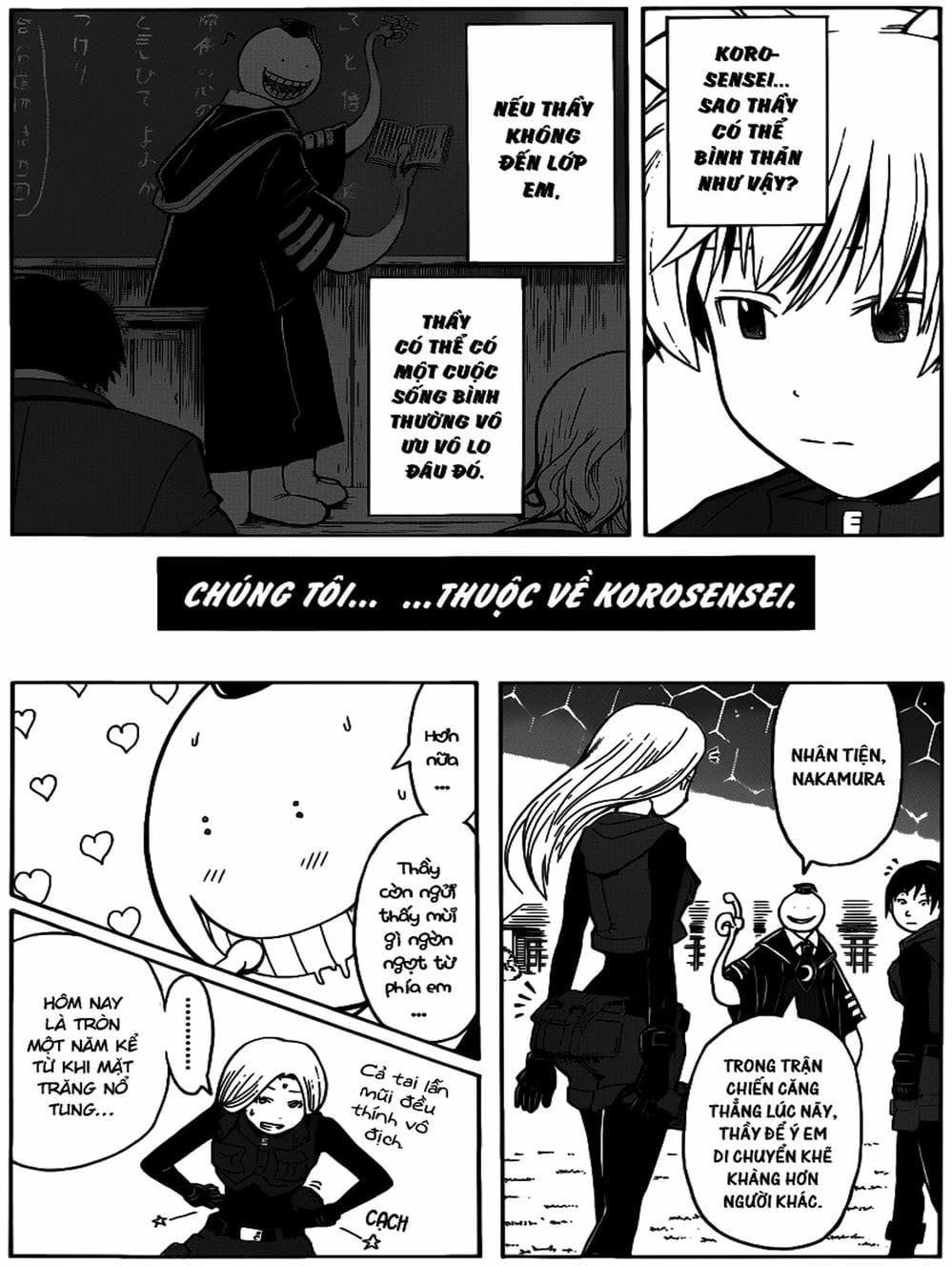 Truyện Tranh Lớp Học Ám Sát - Ansatsu Kyoushitsu trang 5