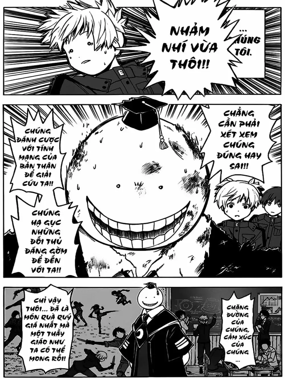 Truyện Tranh Lớp Học Ám Sát - Ansatsu Kyoushitsu trang 5