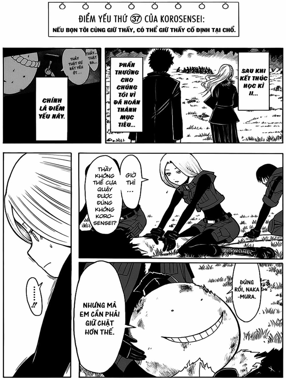 Truyện Tranh Lớp Học Ám Sát - Ansatsu Kyoushitsu trang 5