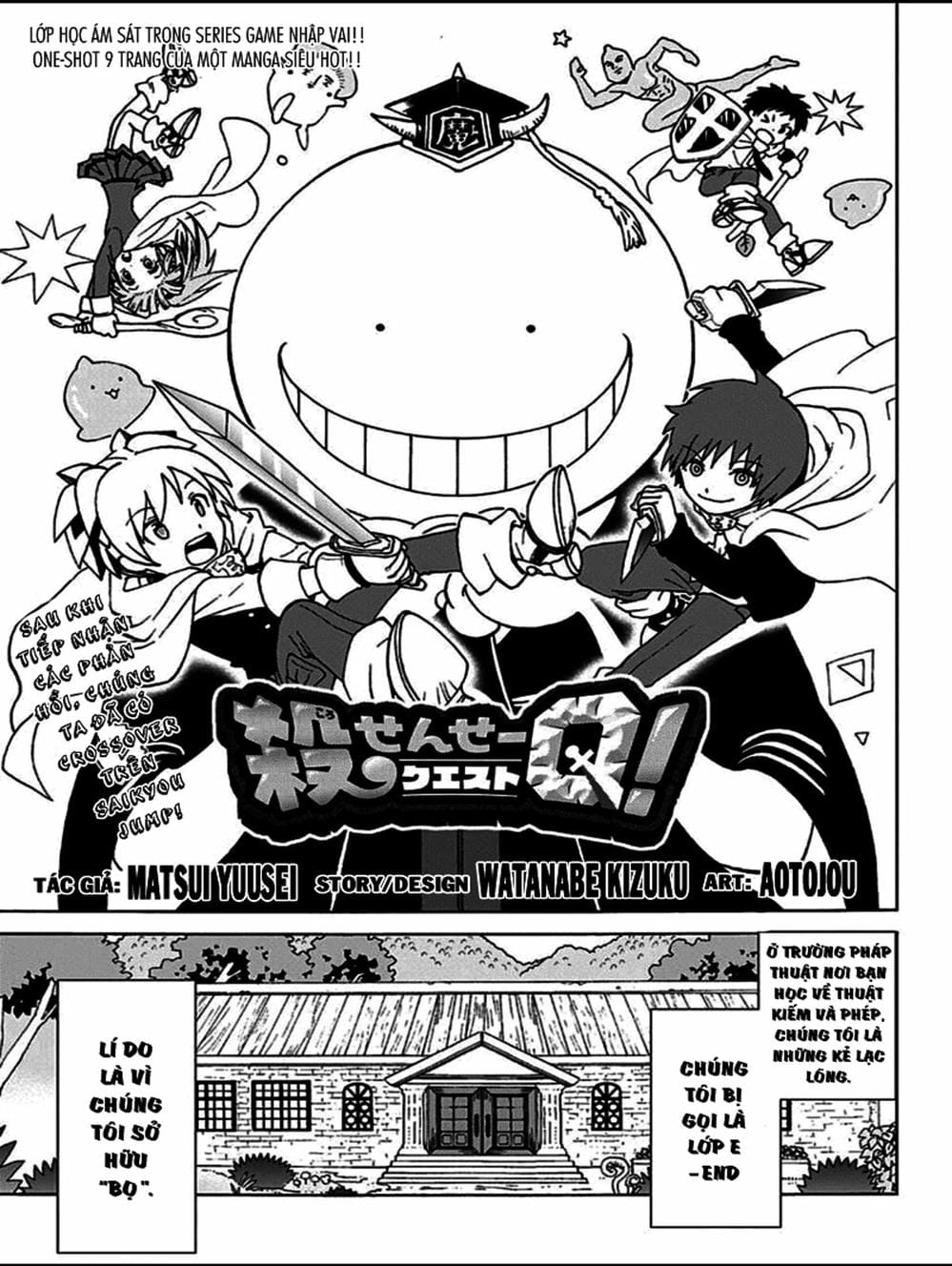 Truyện Tranh Lớp Học Ám Sát - Ansatsu Kyoushitsu trang 5